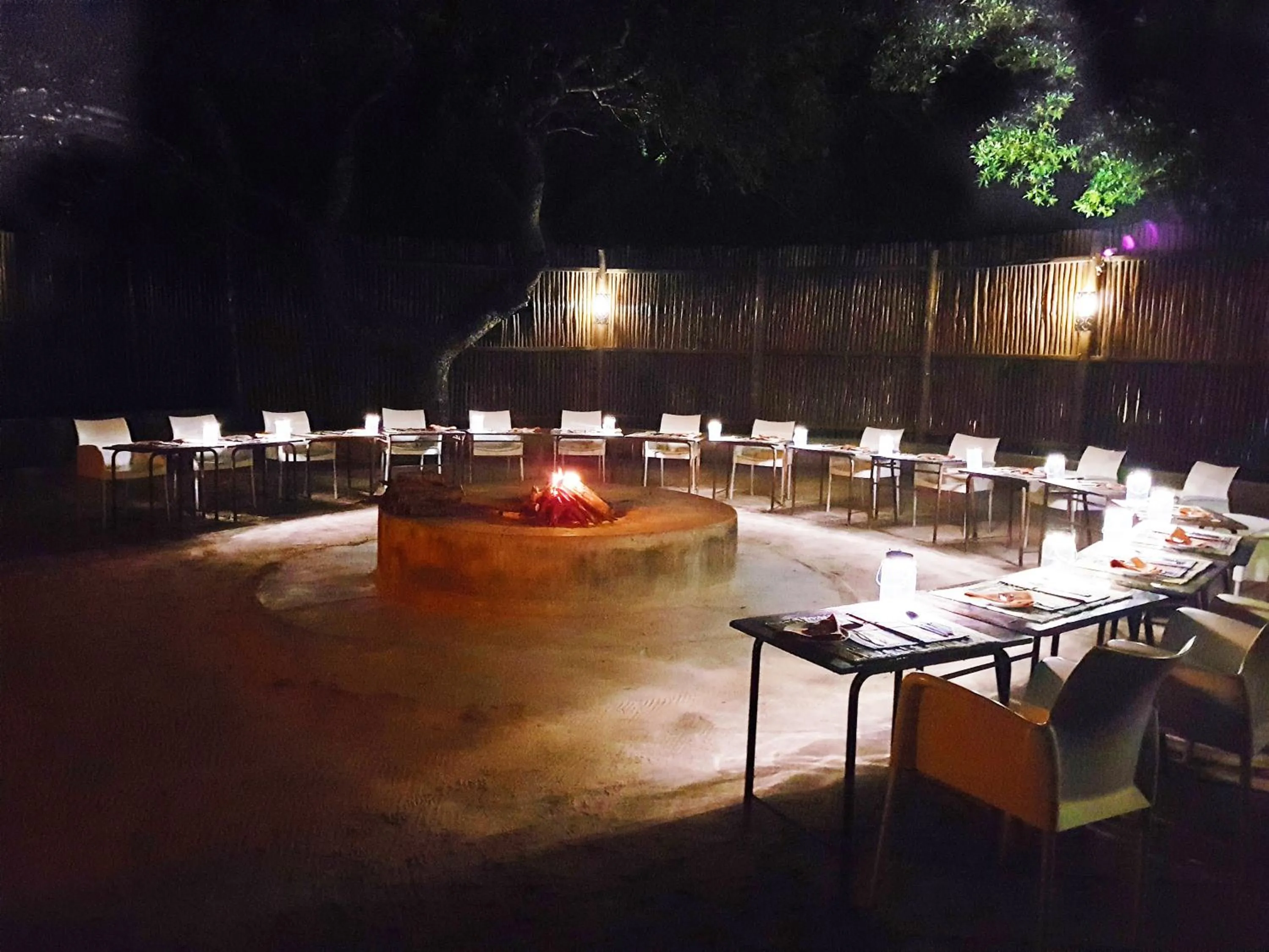 Restaurant/places to eat in Pezulu Tree House Lodge