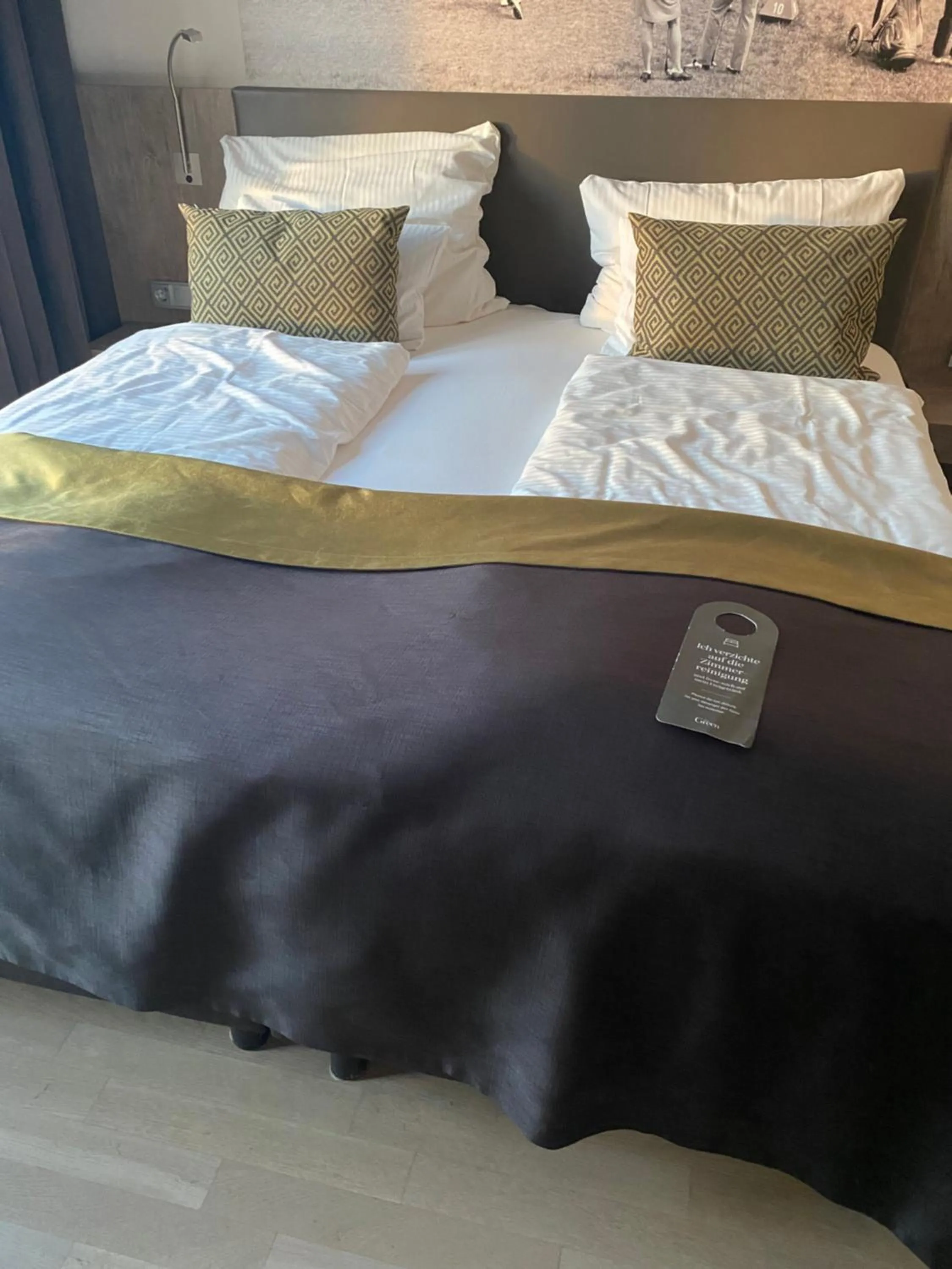 Bed in Hotel TheGreen