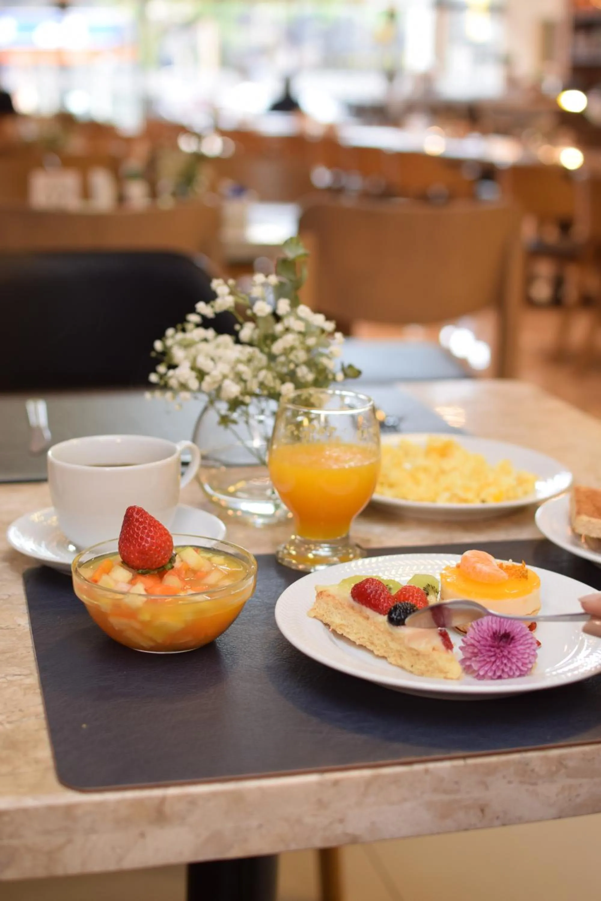 Breakfast in Howard Johnson Ciudad del Este