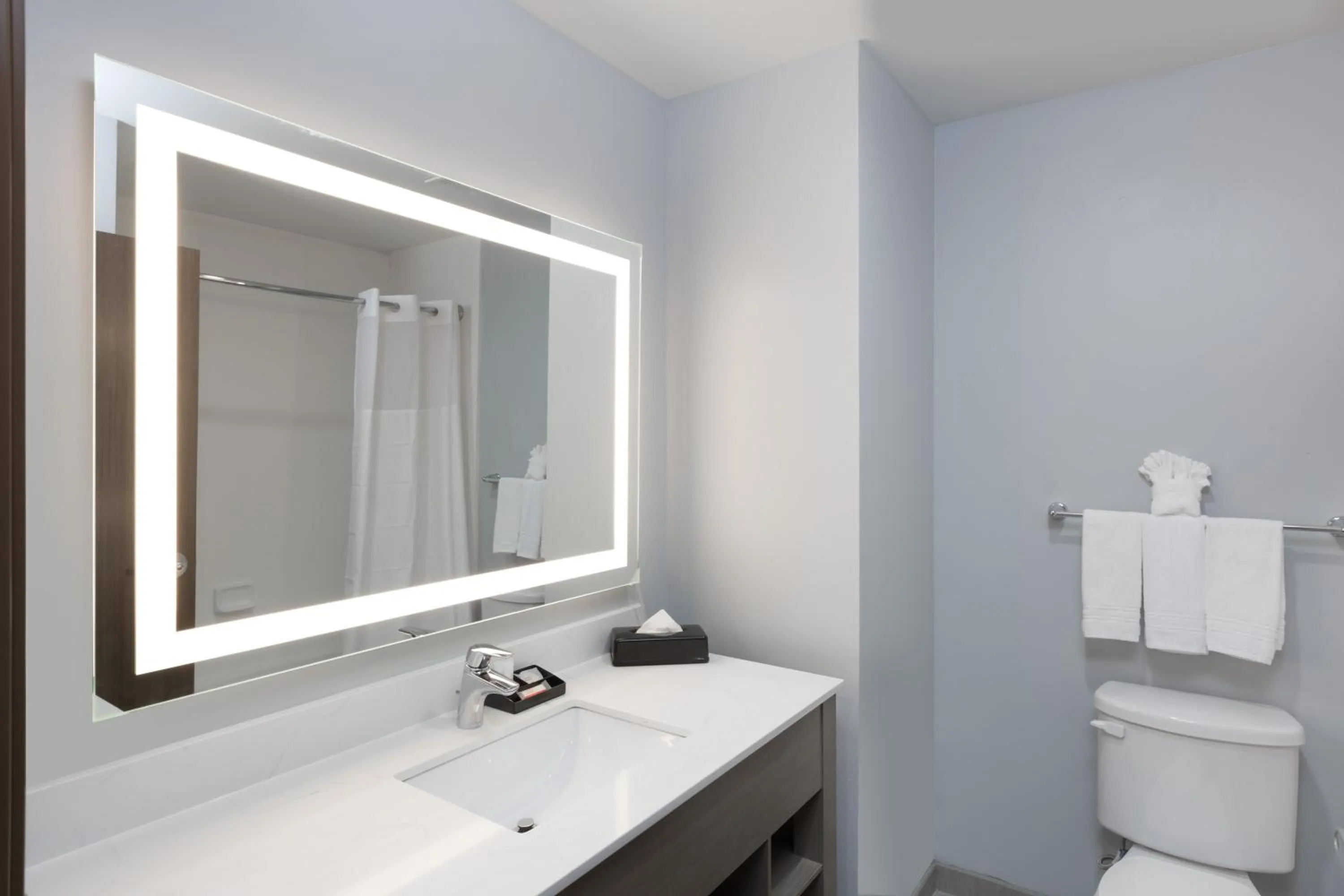 Bathroom in Days Inn & Suites by Wyndham Houston NW Cypress