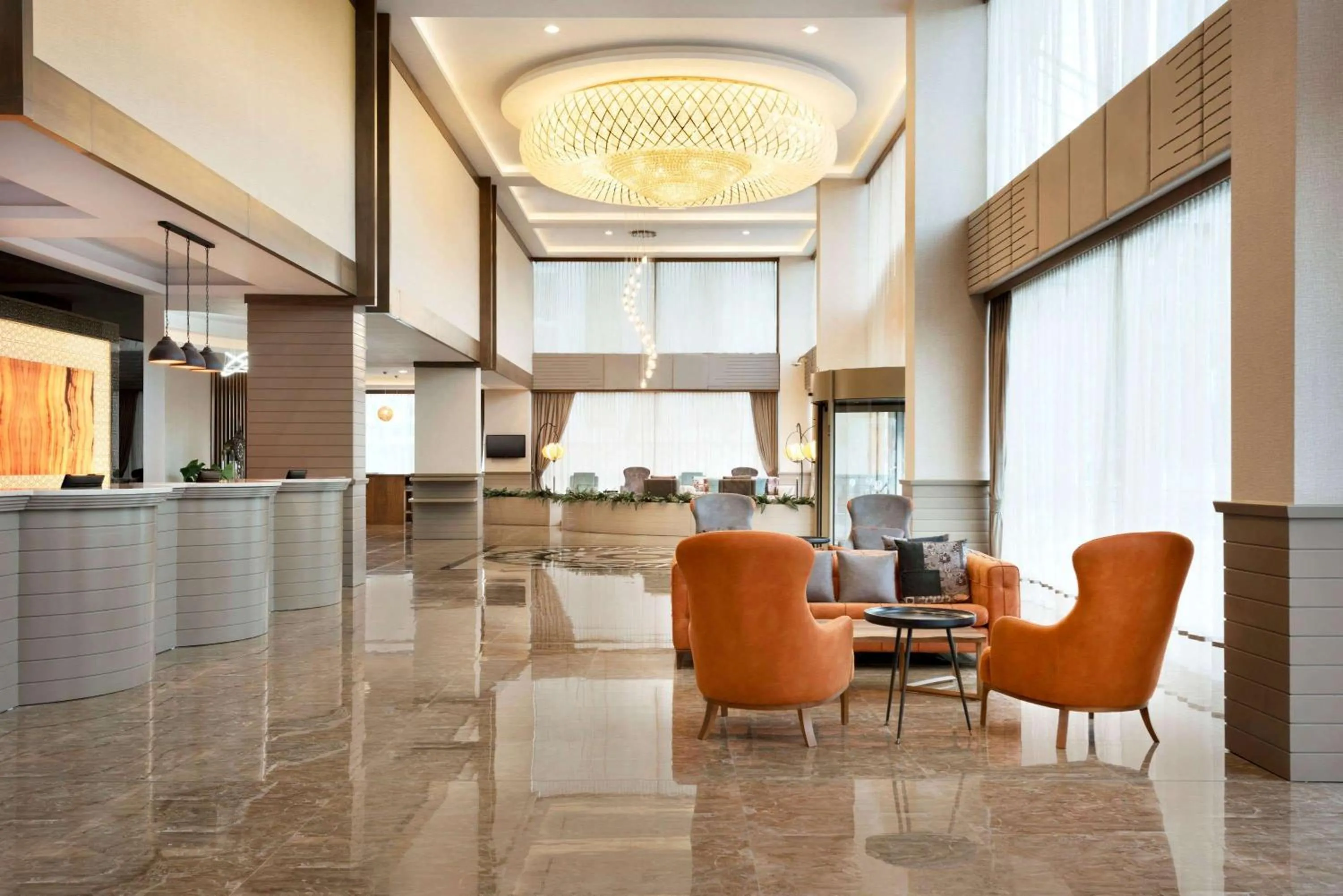Lobby or reception in Ramada By Wyndham Iskenderun