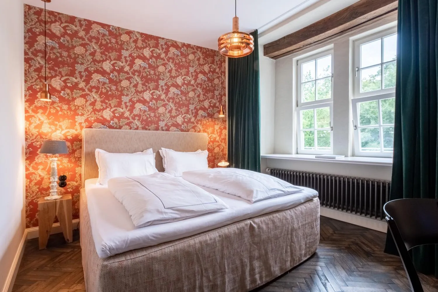 Bedroom, Bed in Renthof Kassel