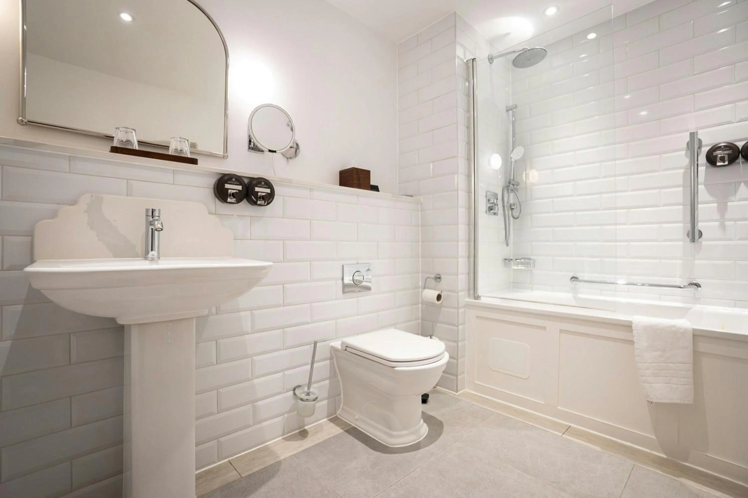 Bathroom in Billesley Manor Hotel & Spa, a Tribute Portfolio Hotel