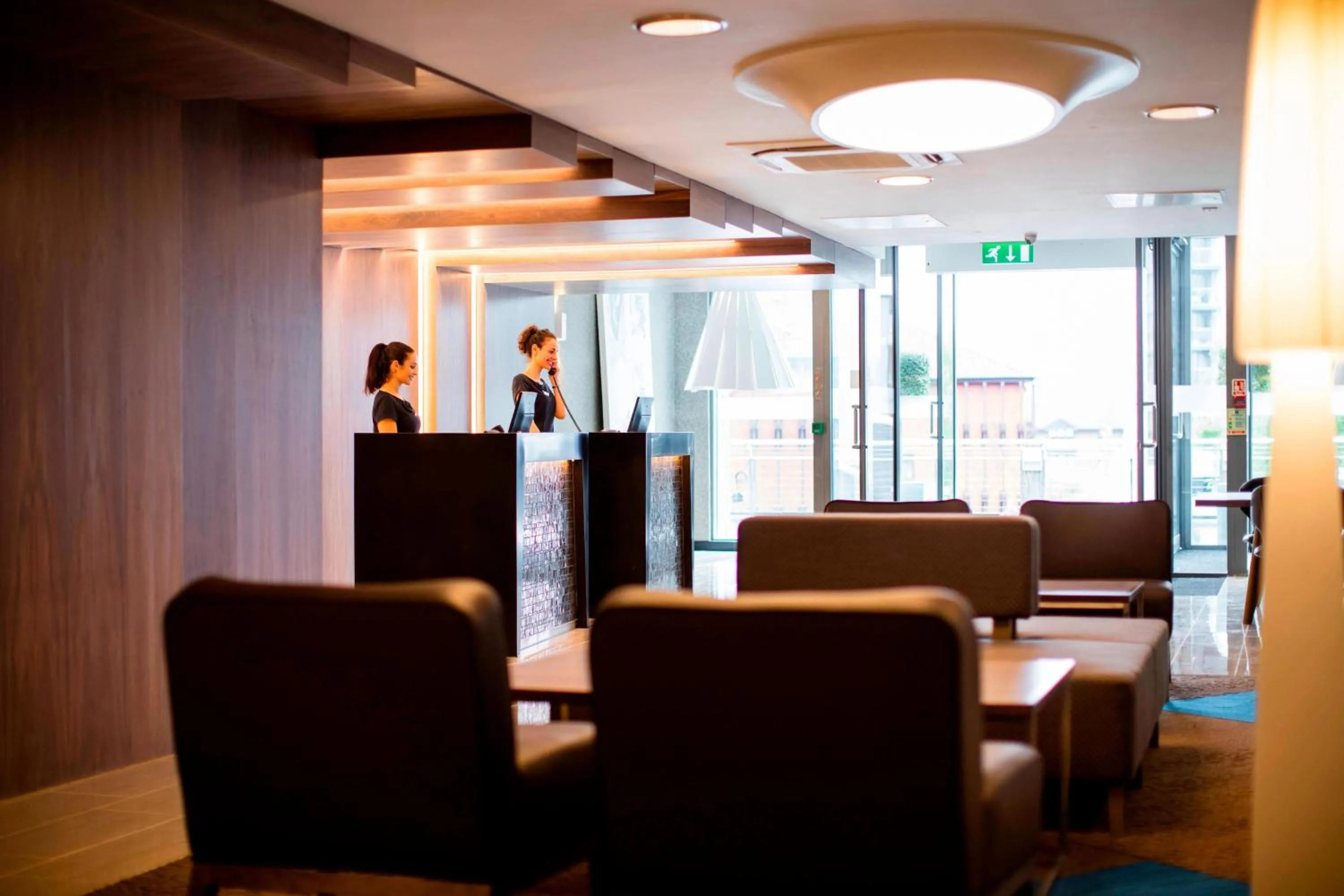 Lobby or reception in AC Hotel by Marriott Birmingham