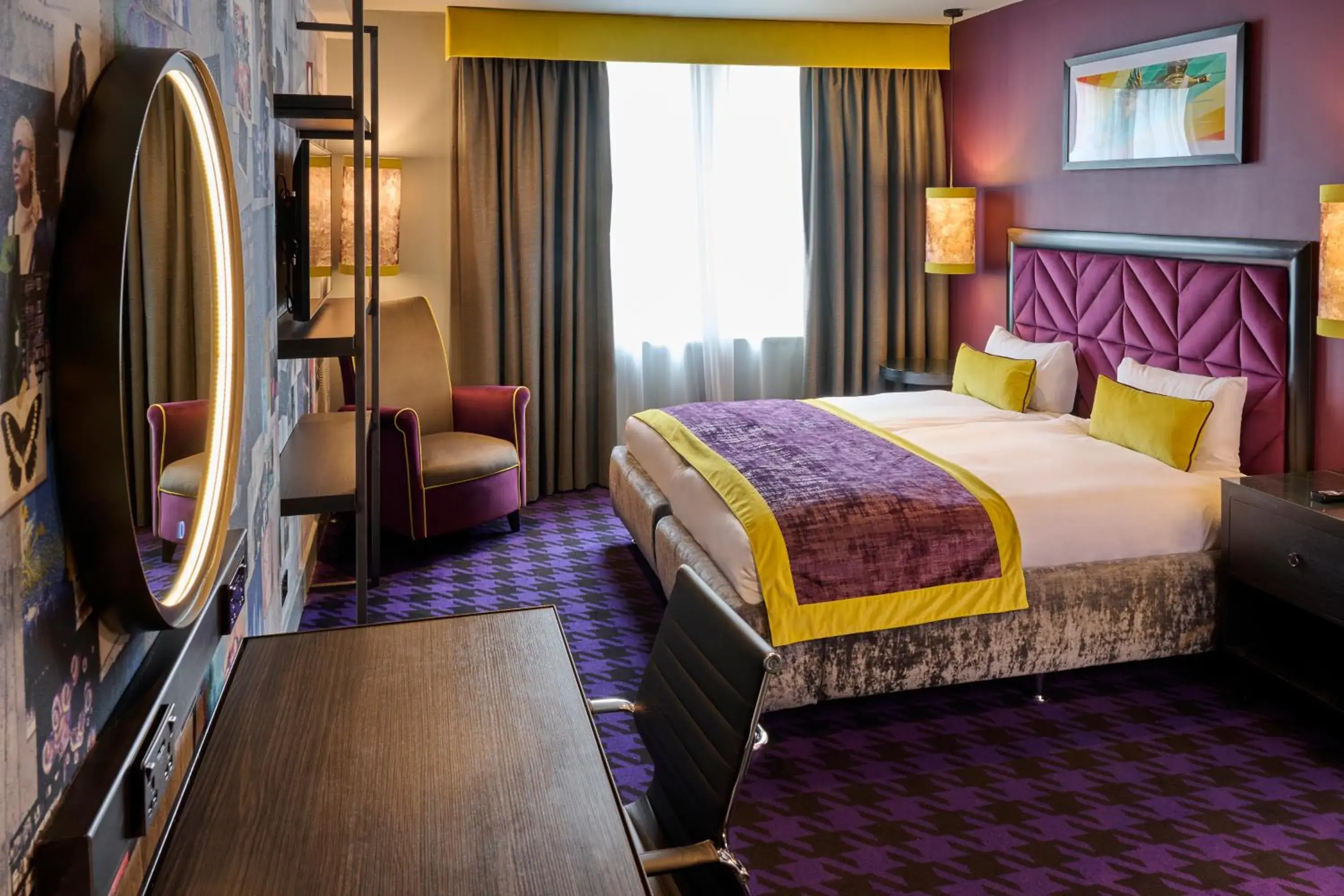 Standard Twin Room in Malmaison Manchester Standard Twin Room in Malmaison Manchester