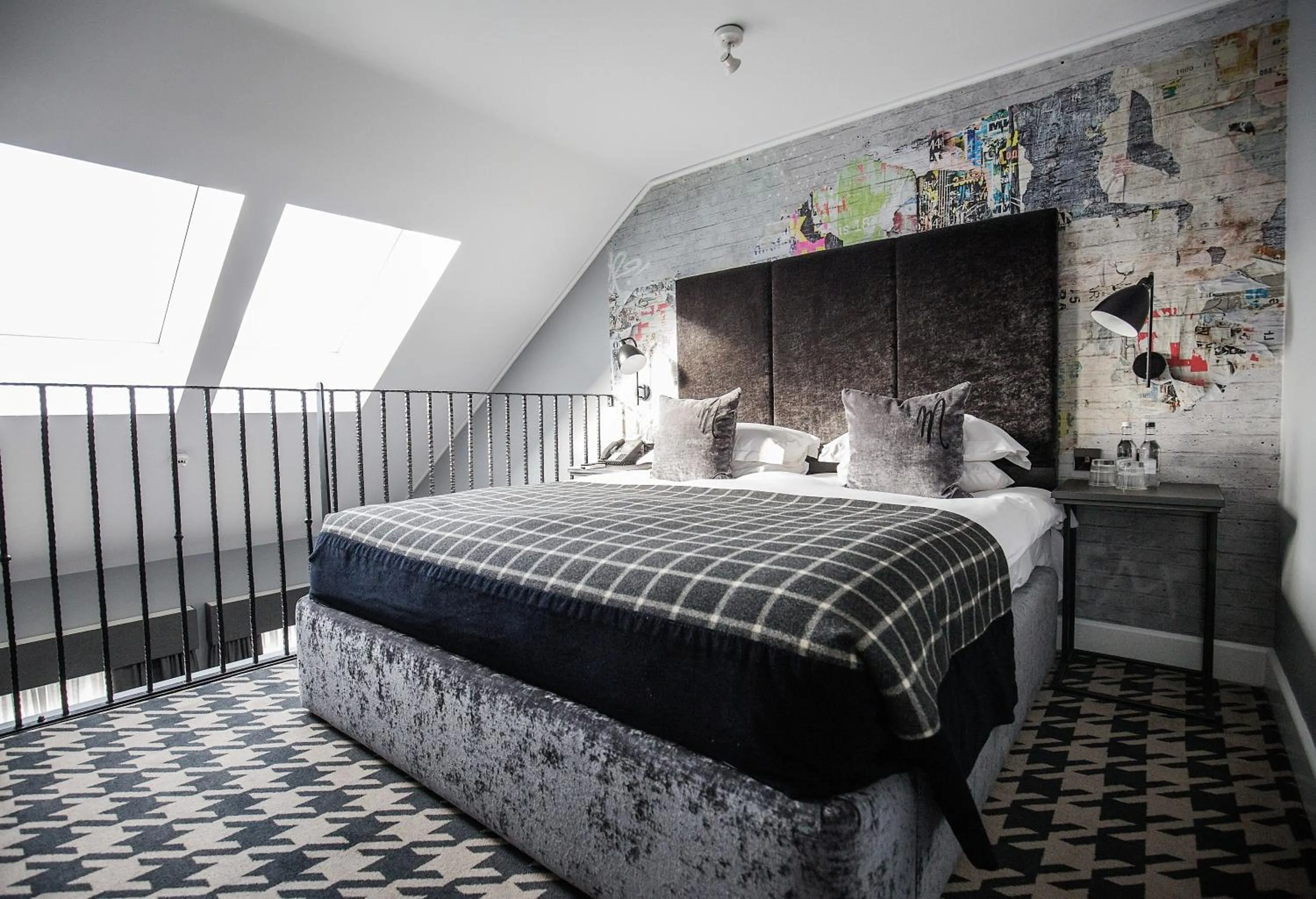 Bedroom, Bed in Malmaison Glasgow