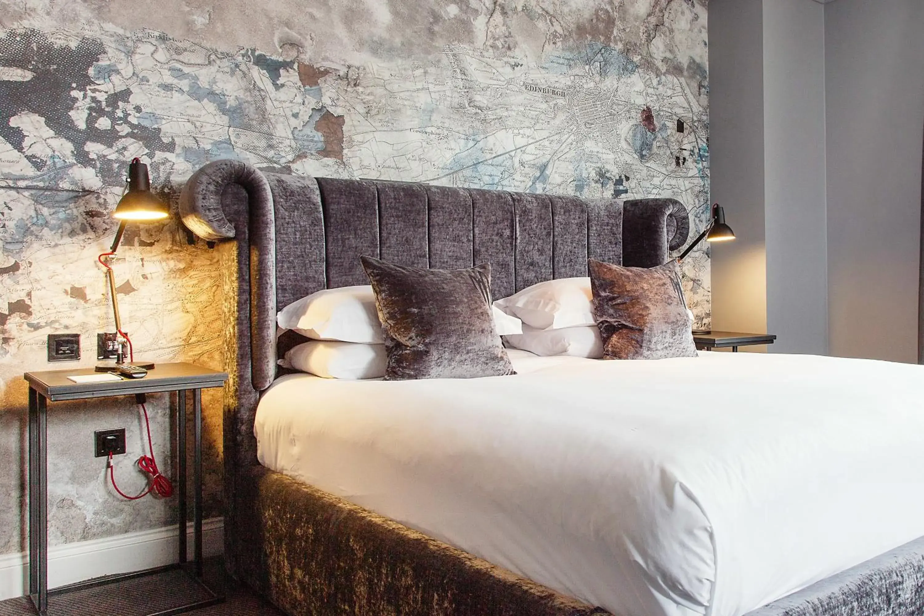 Standard Double Room in Malmaison Glasgow Standard Double Room in Malmaison Glasgow