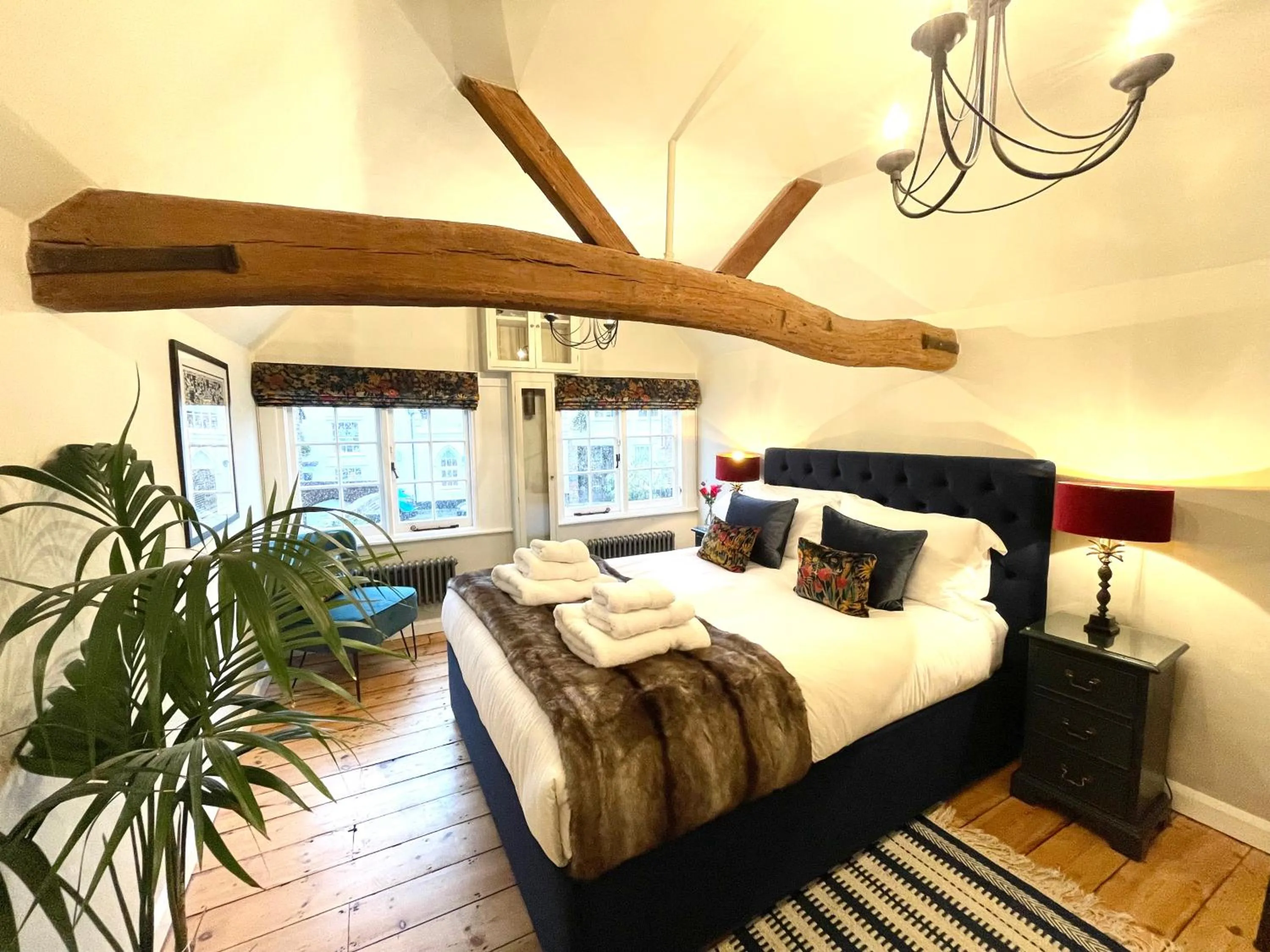 Bed in The Clock House