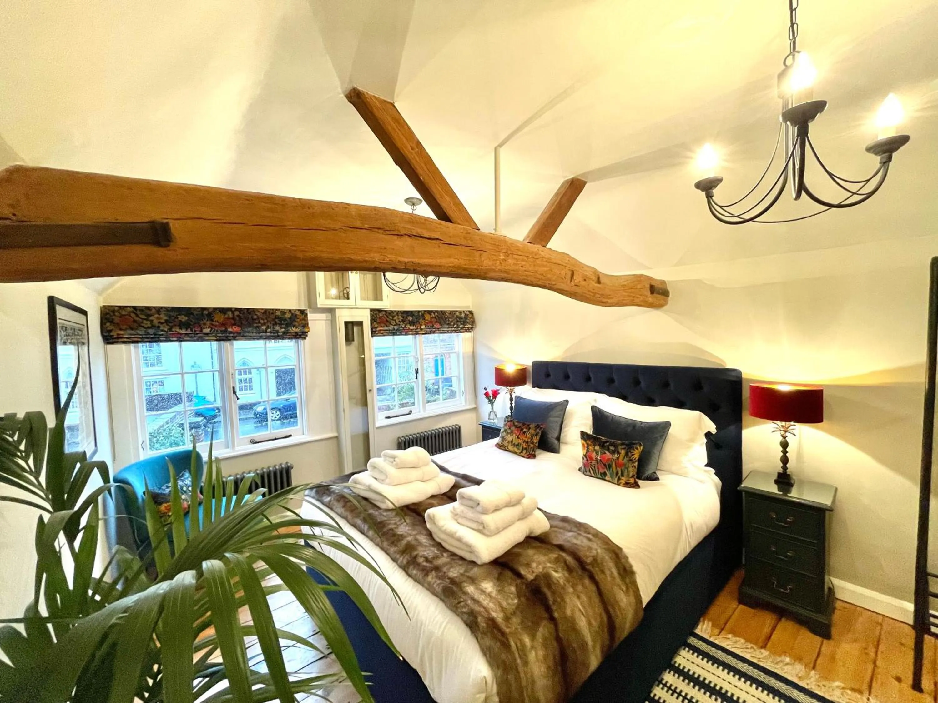 Bed in The Clock House