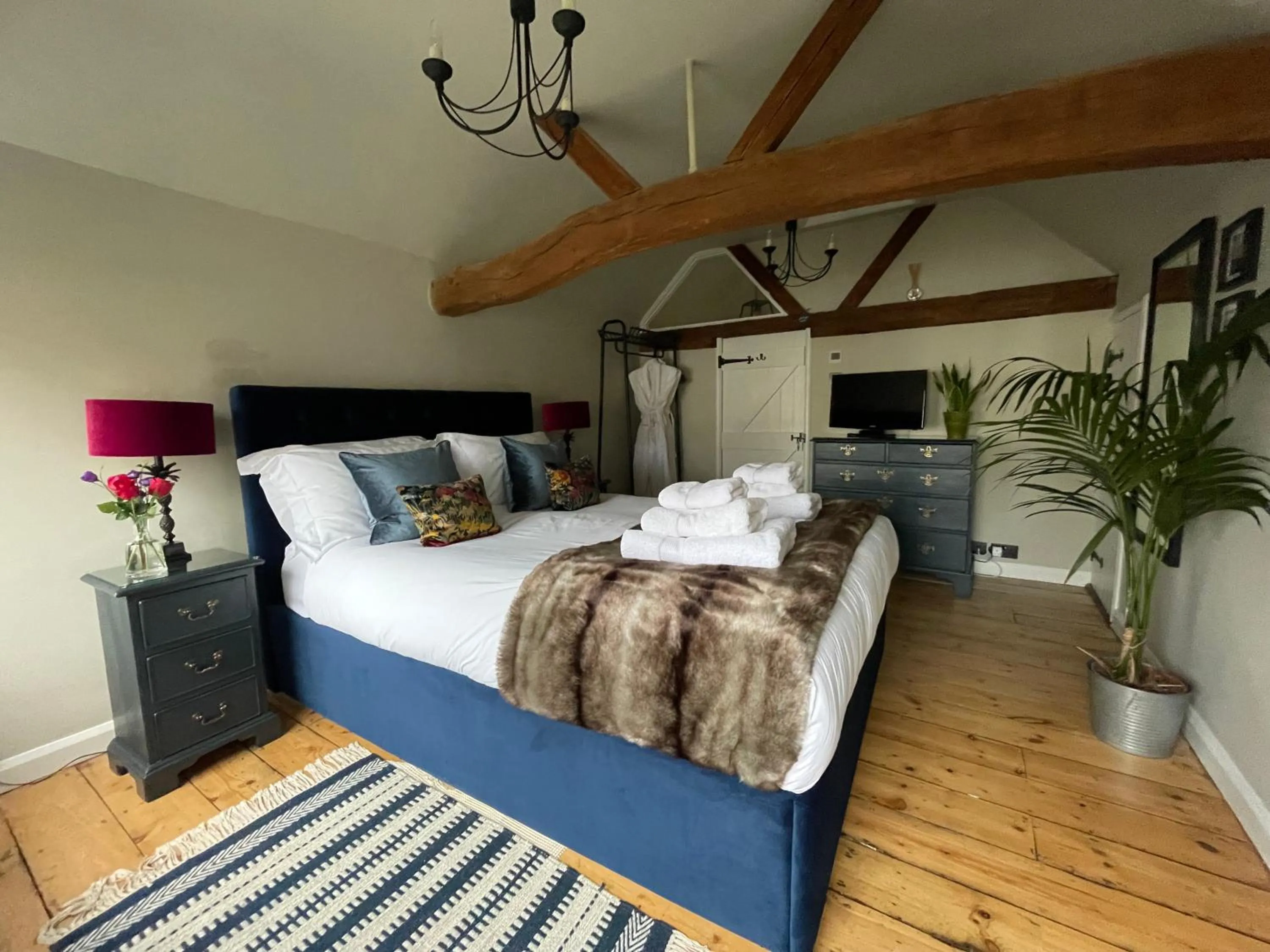 Bed in The Clock House