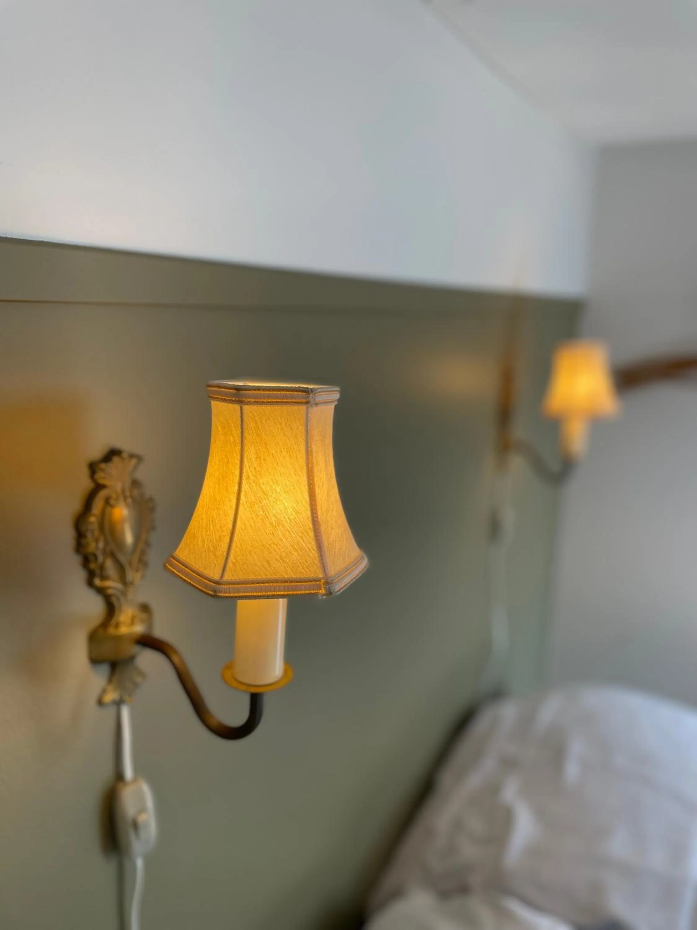 Decorative detail, Bed in Stenbjerg Kro & Badehotel