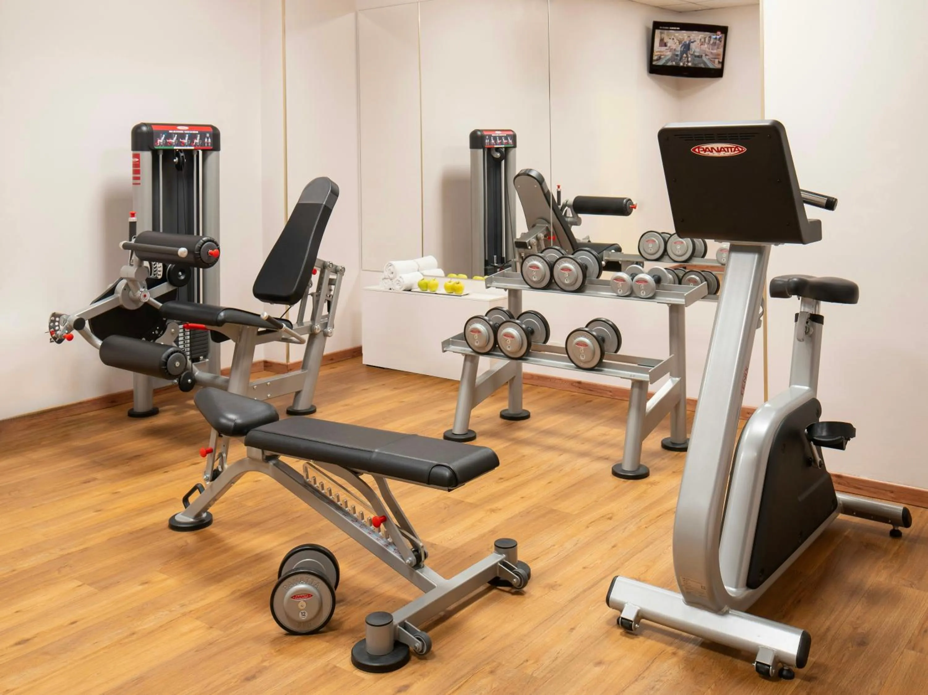 Fitness centre/facilities in Starhotels Cristallo Palace