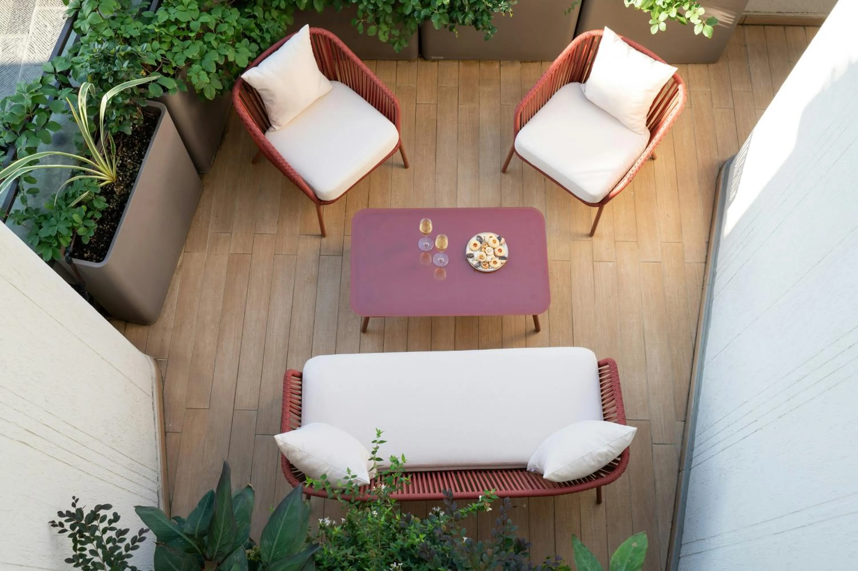 Balcony/Terrace in Starhotels Michelangelo Florence