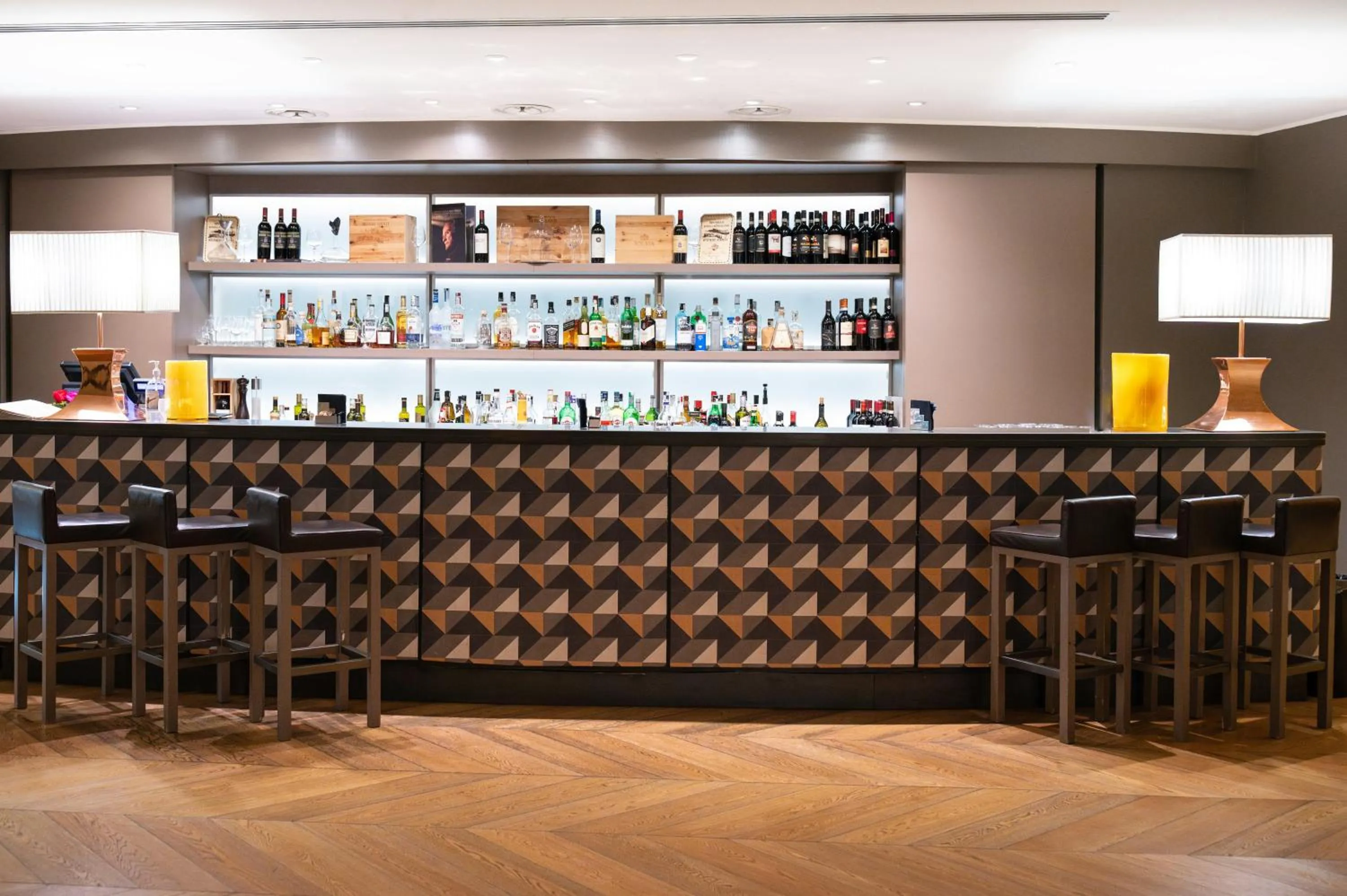 Lounge or bar in Starhotels Michelangelo Florence