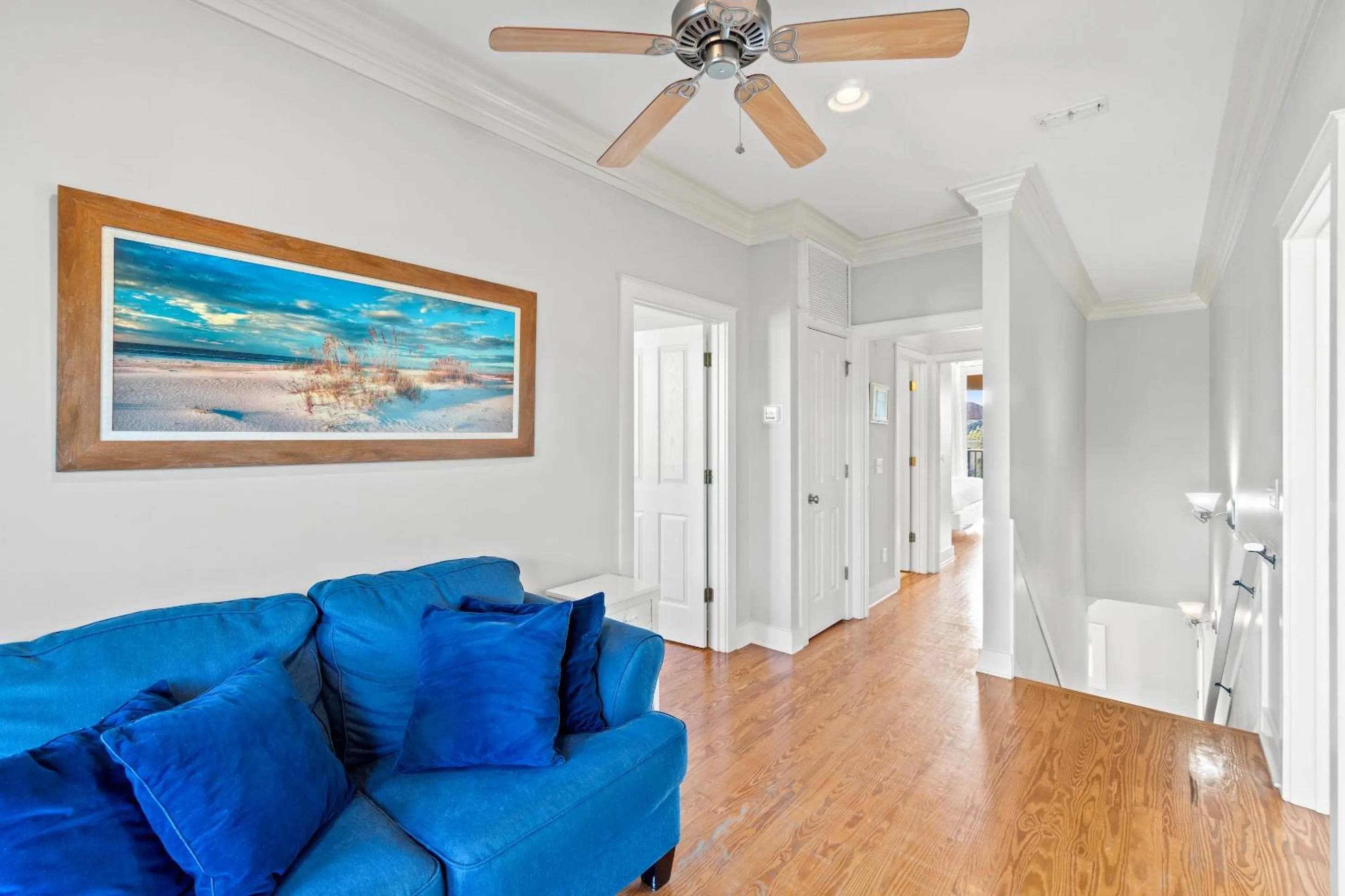 Seating area in La Valencia Villas