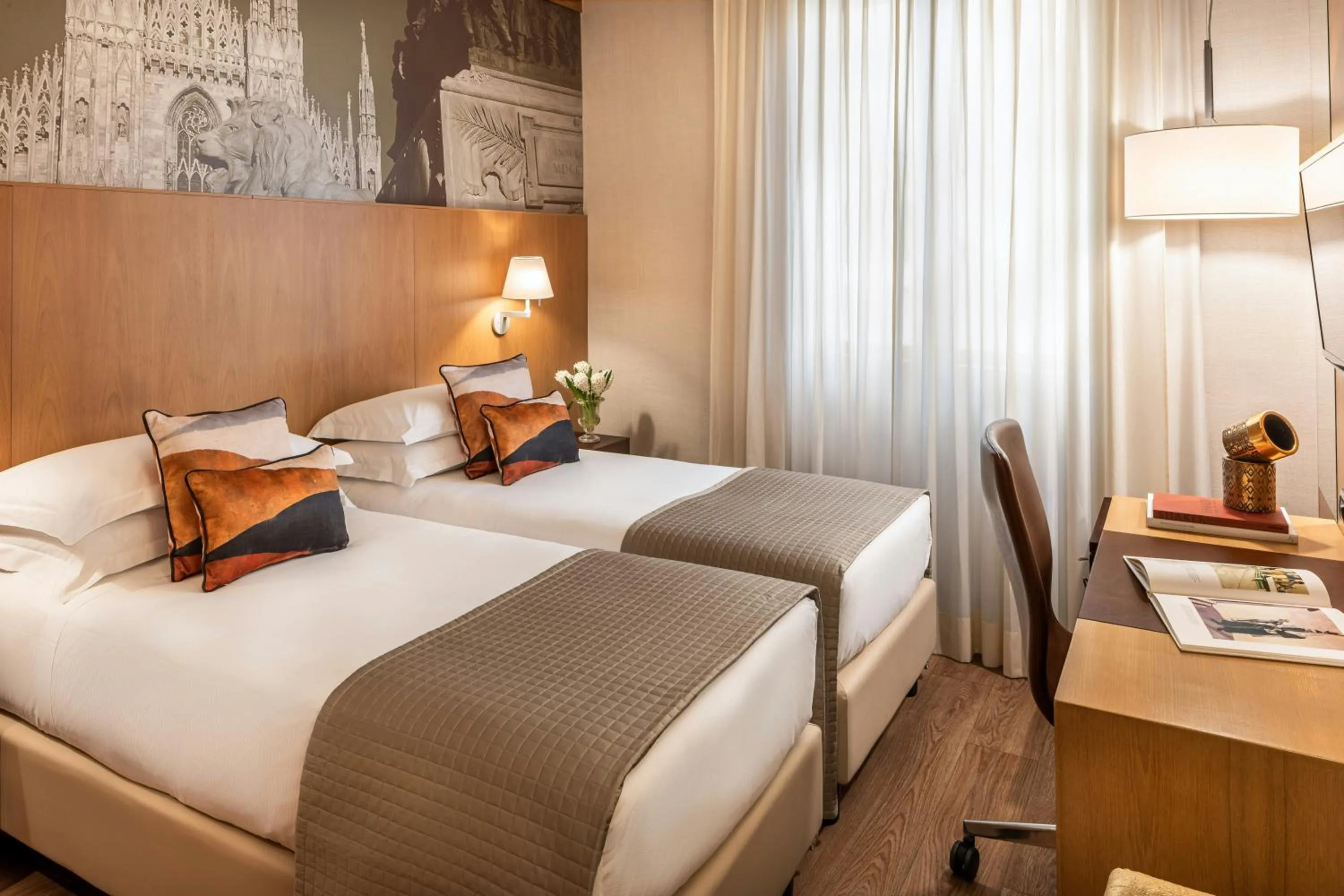 Bedroom, Bed in Starhotels Ritz