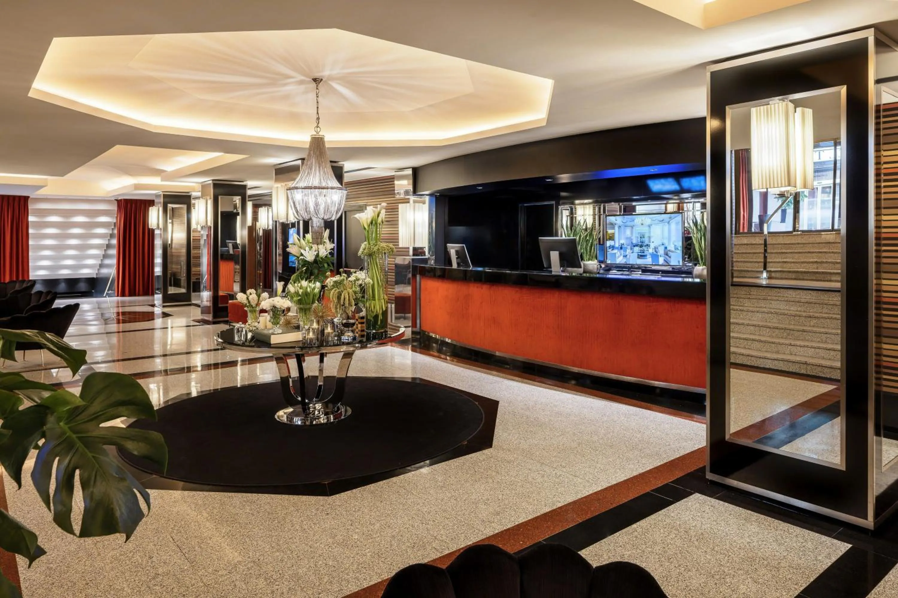Lobby or reception in Starhotels Ritz