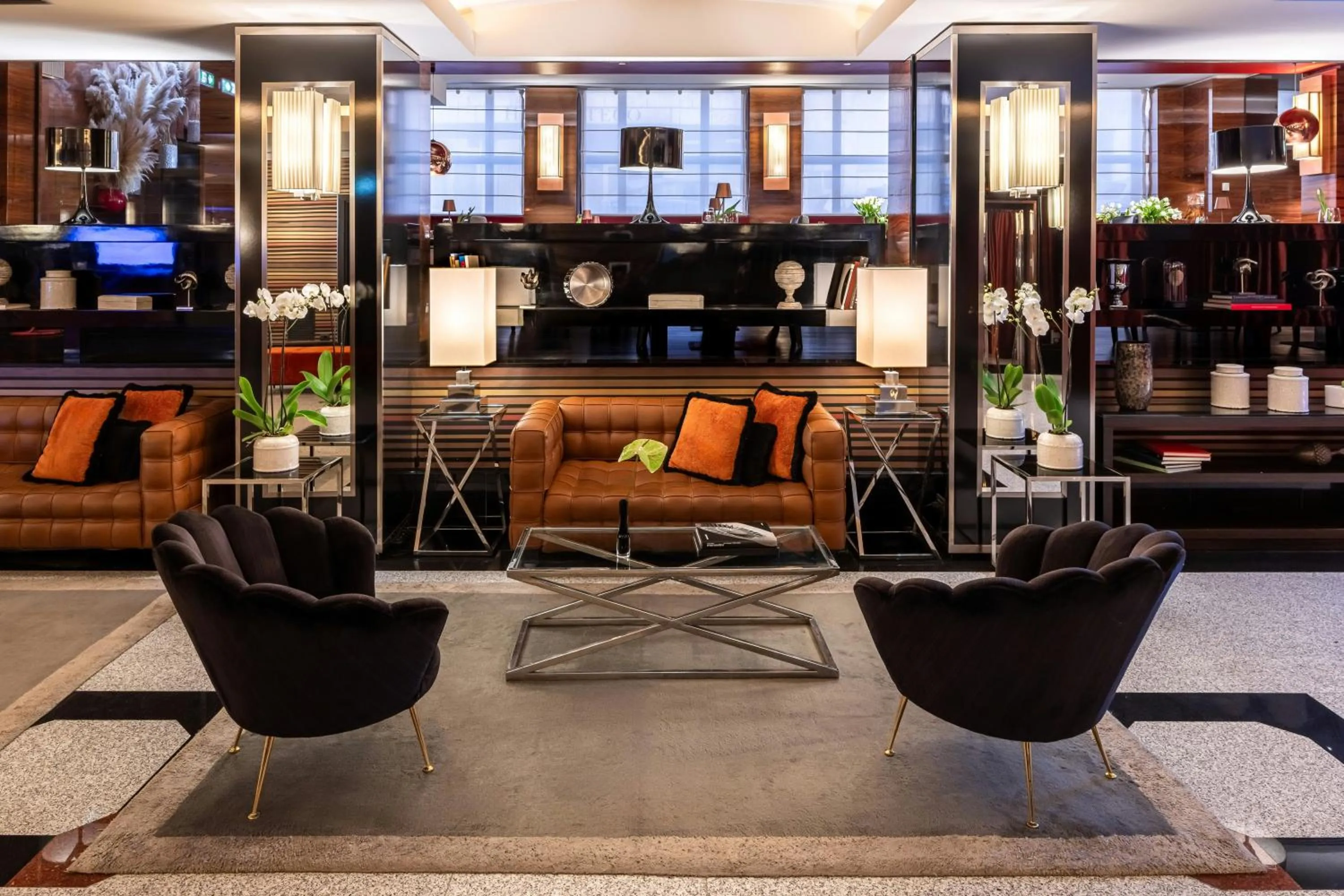 Lobby or reception in Starhotels Ritz