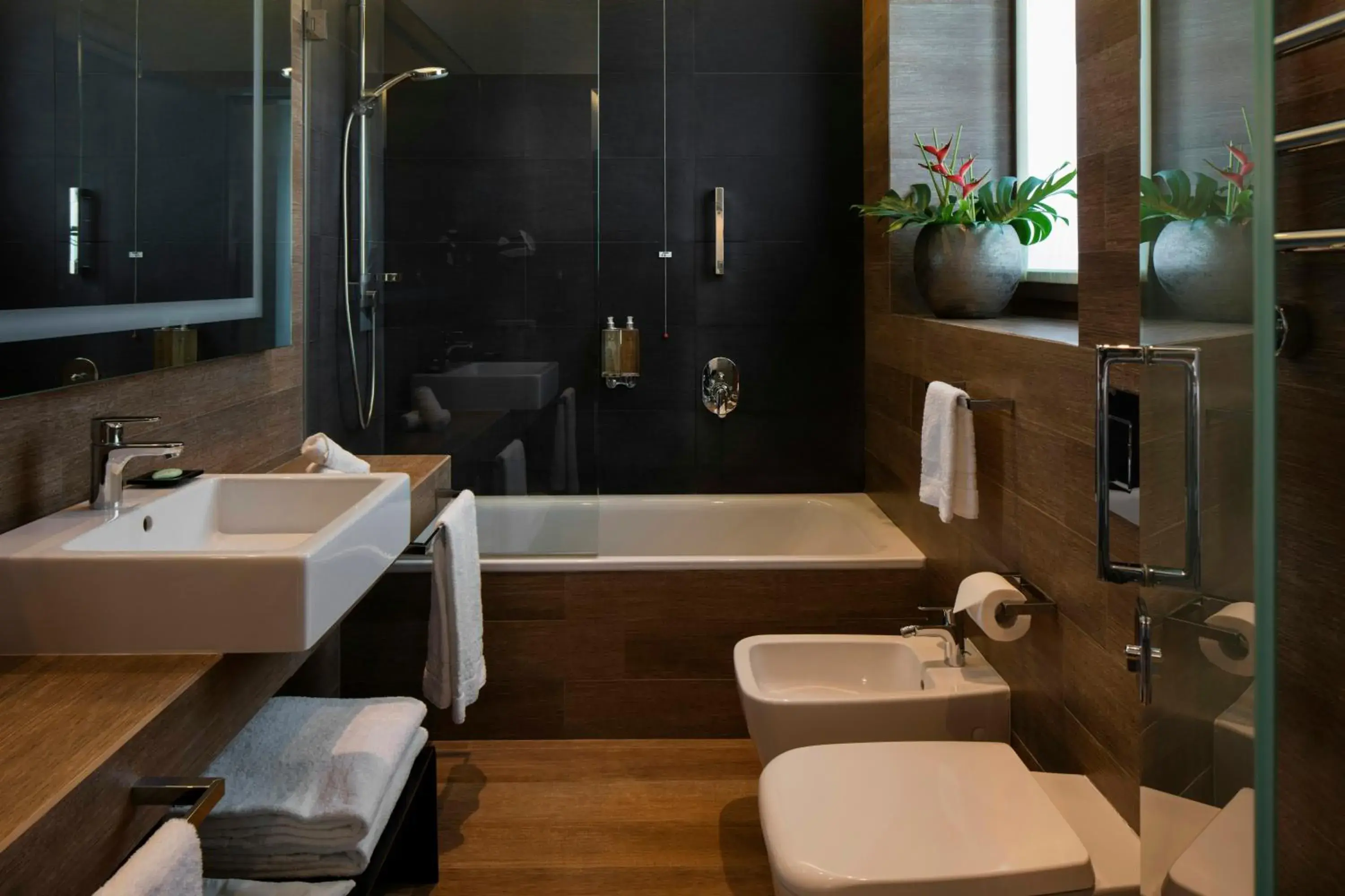 Deluxe Double with Terrace in Starhotels Echo Deluxe Double with Terrace in Starhotels Echo