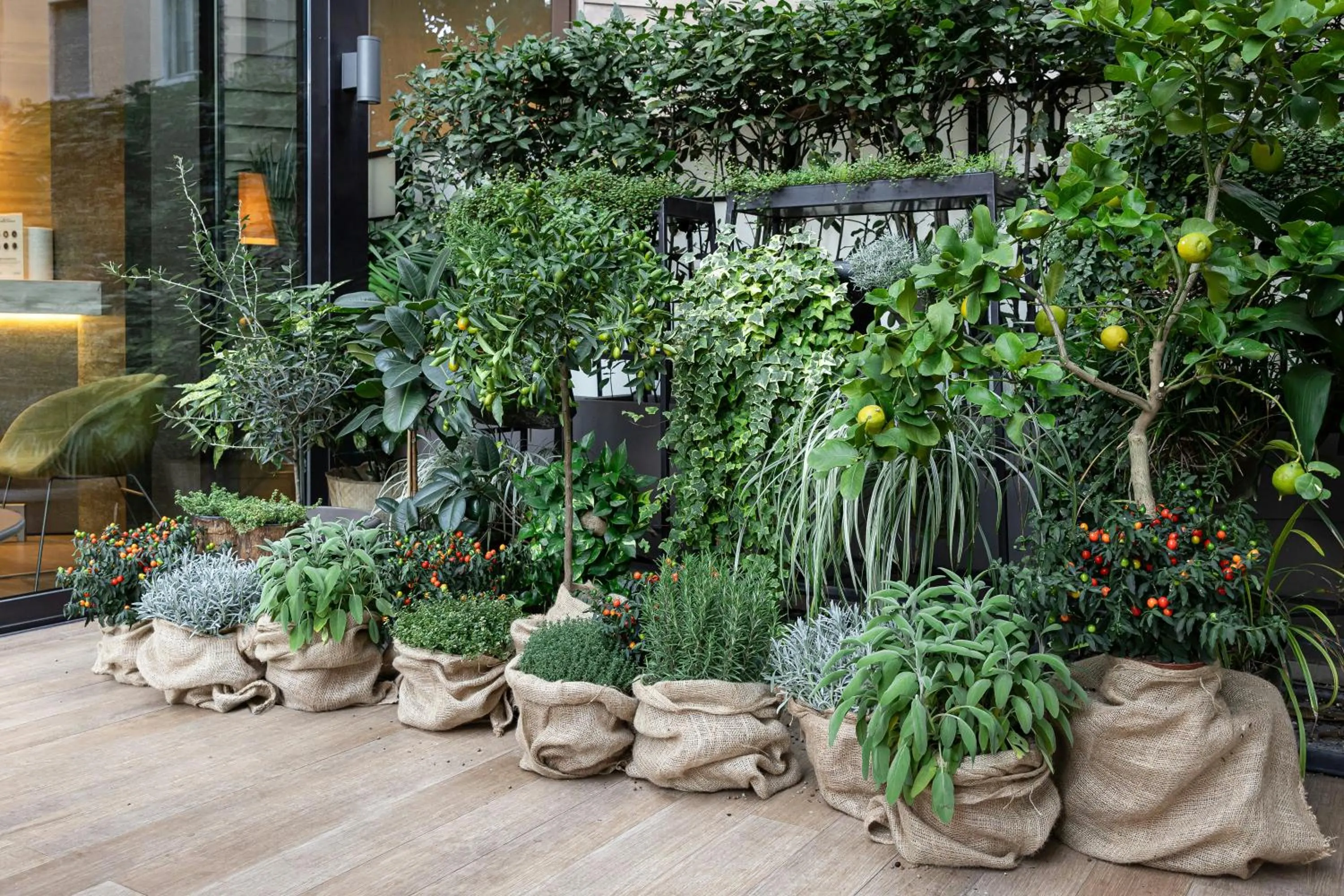 Lobby or reception in Starhotels Echo