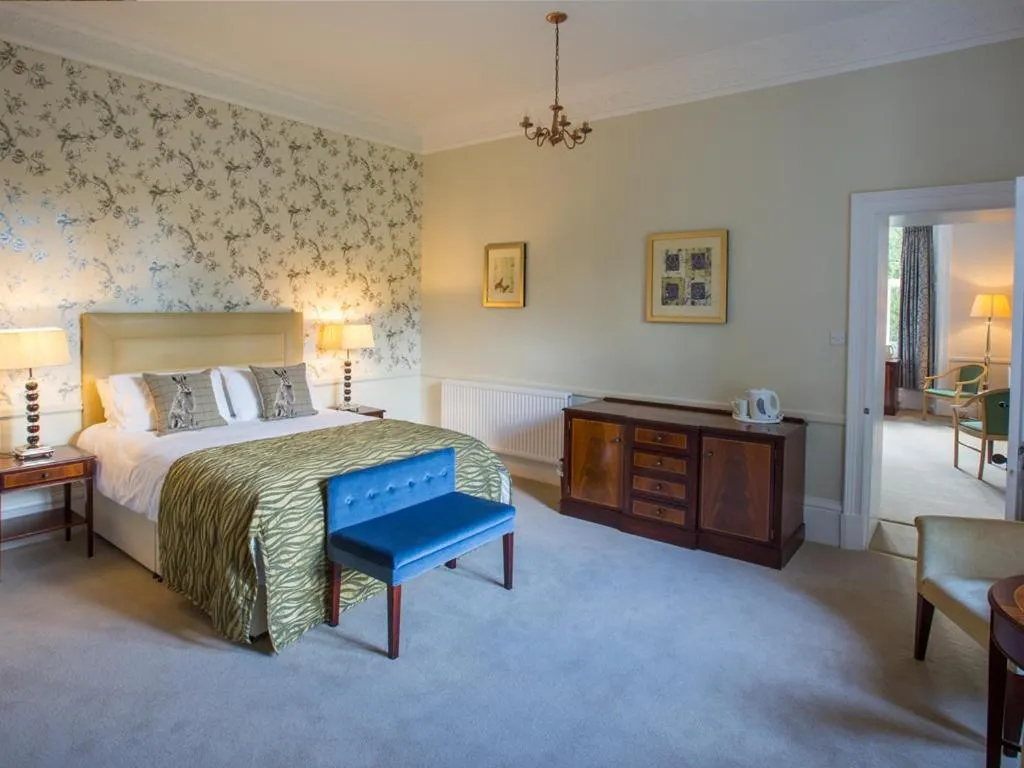 Bedroom, Bed in Balcary House Hotel