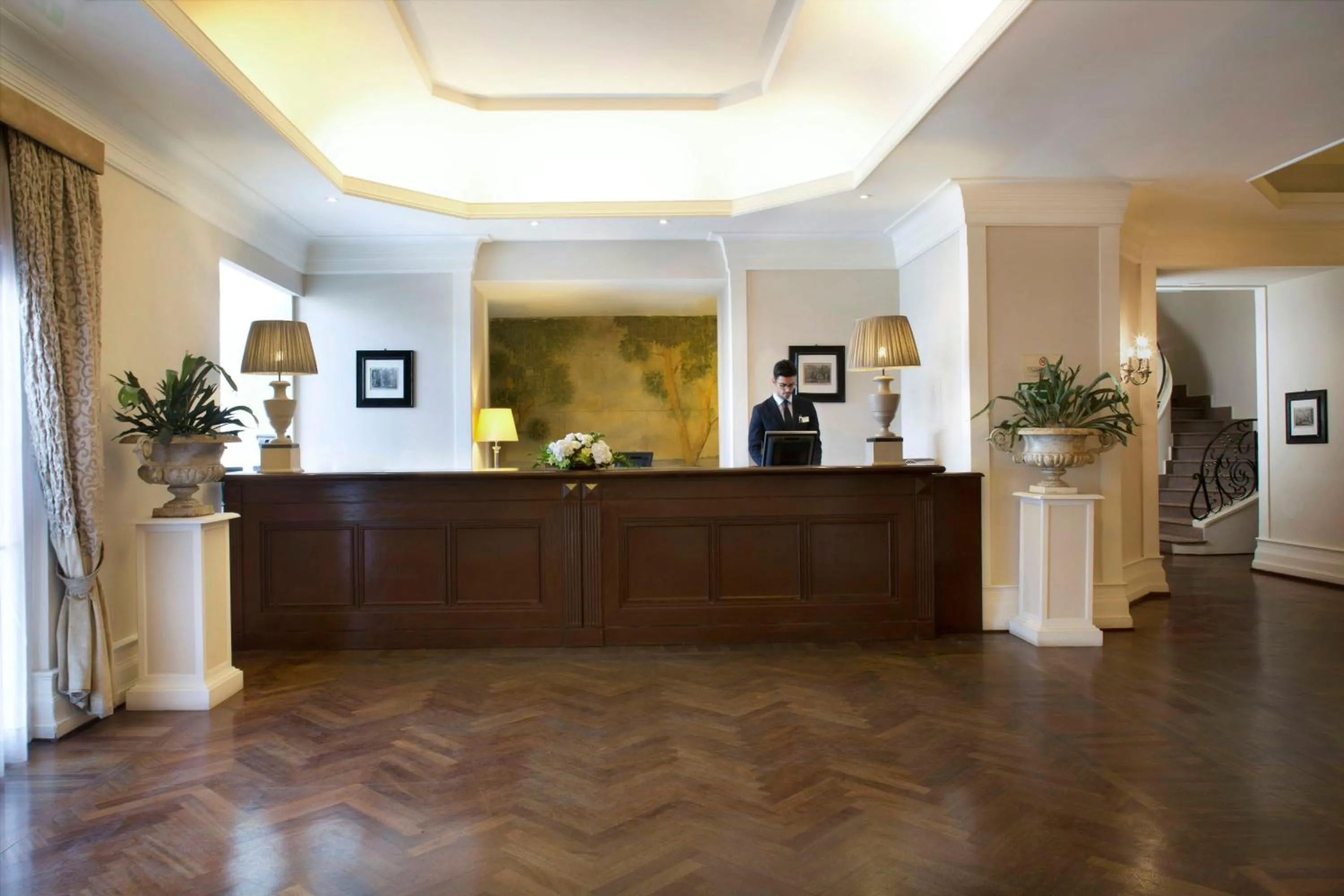 Lobby or reception in Starhotels Terminus