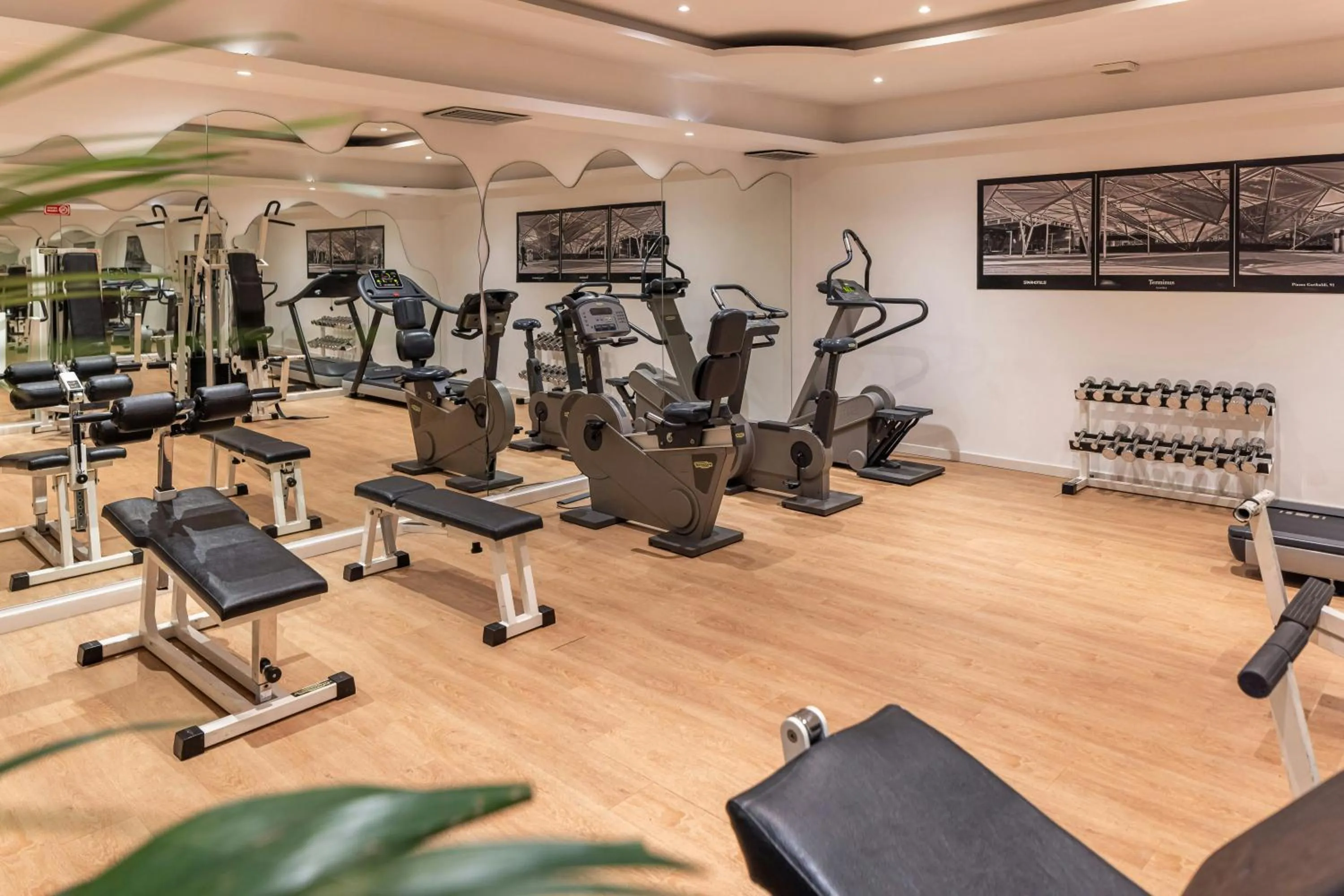 Fitness centre/facilities in Starhotels Terminus