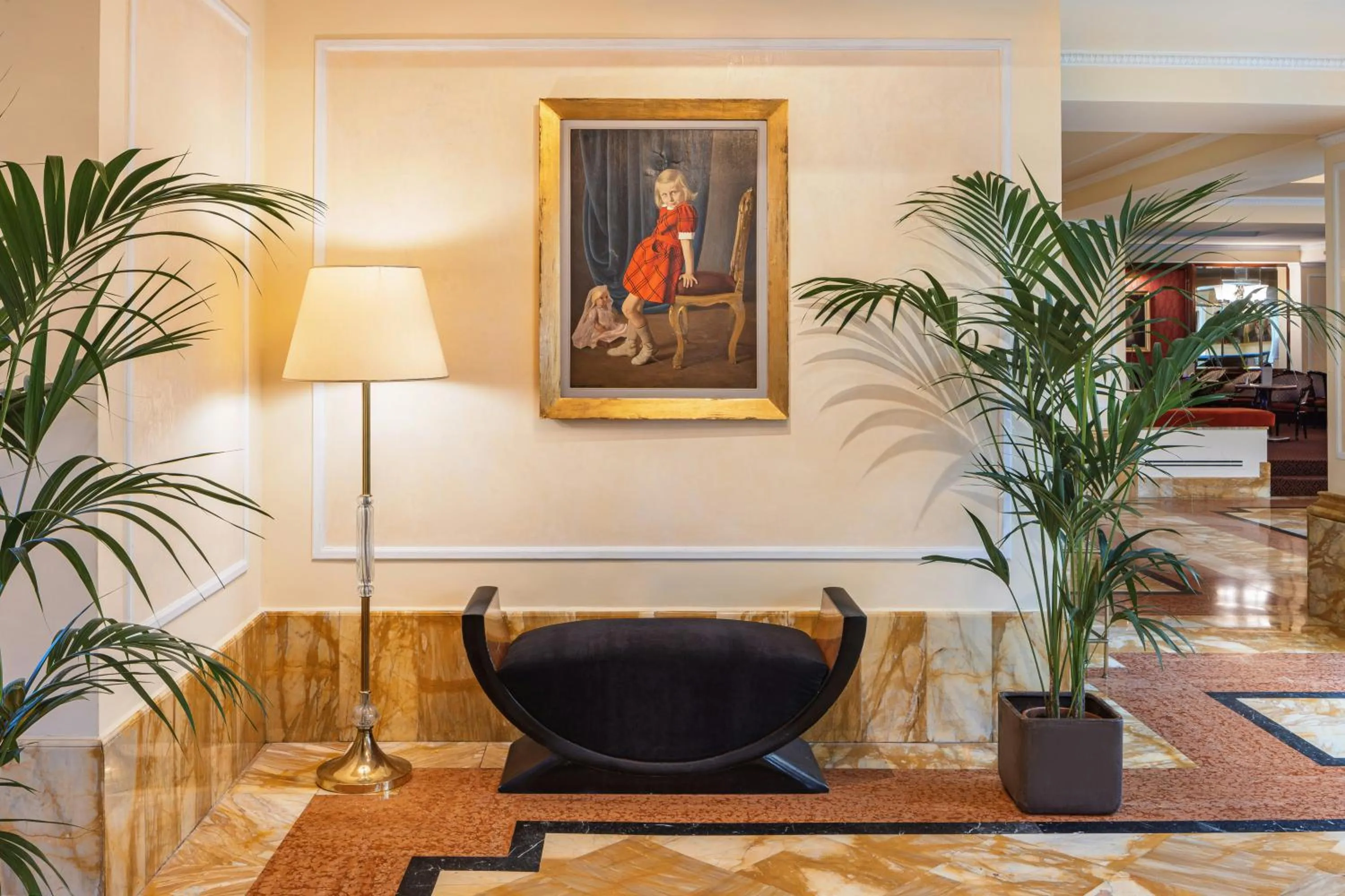 Lobby or reception in Starhotels Du Parc