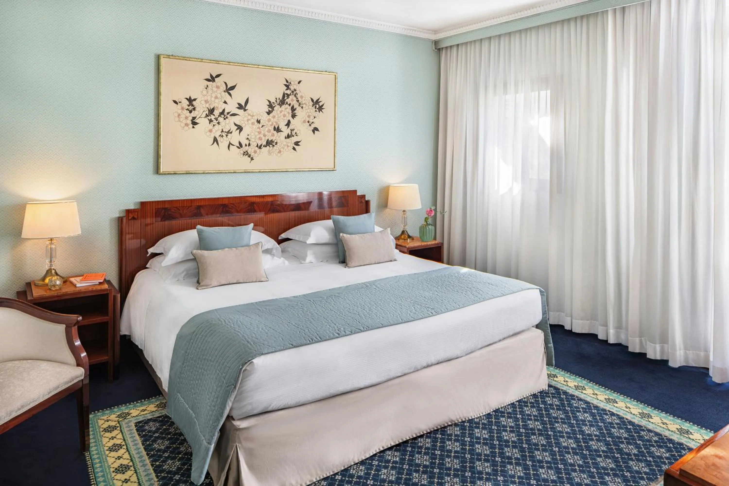 Bedroom, Bed in Starhotels Du Parc