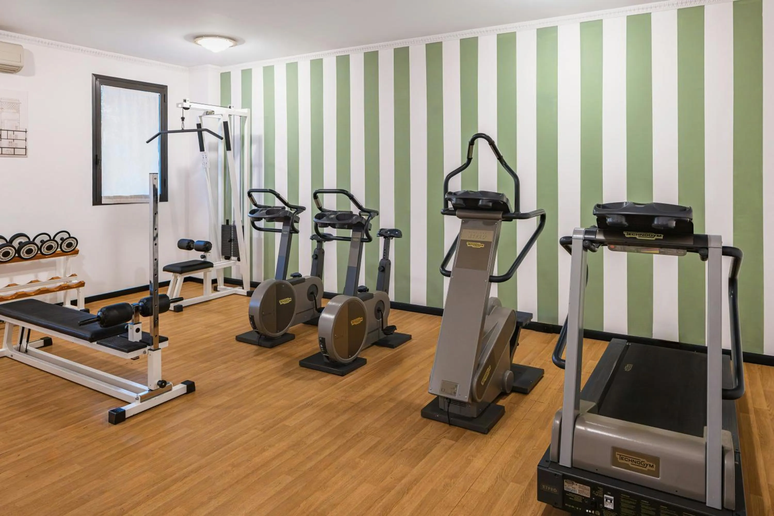 Fitness centre/facilities in Starhotels Du Parc