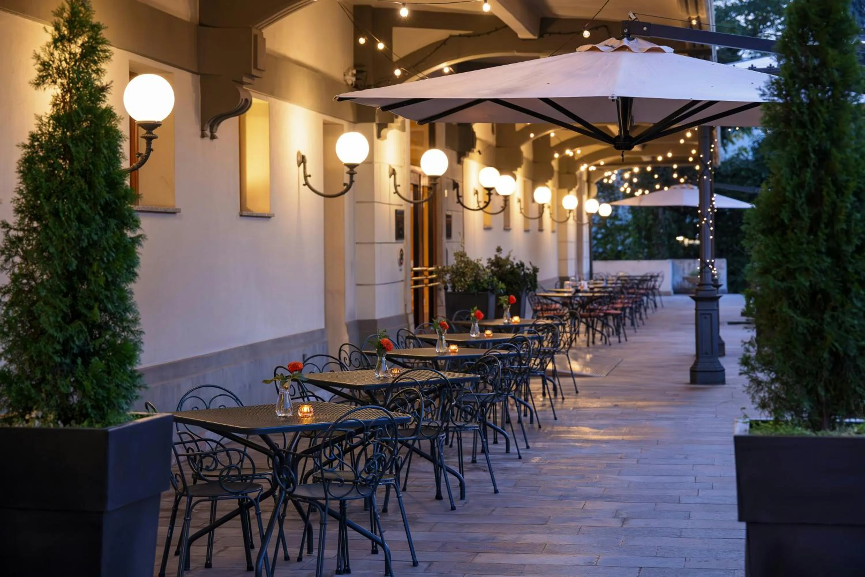 Balcony/Terrace in Starhotels Du Parc