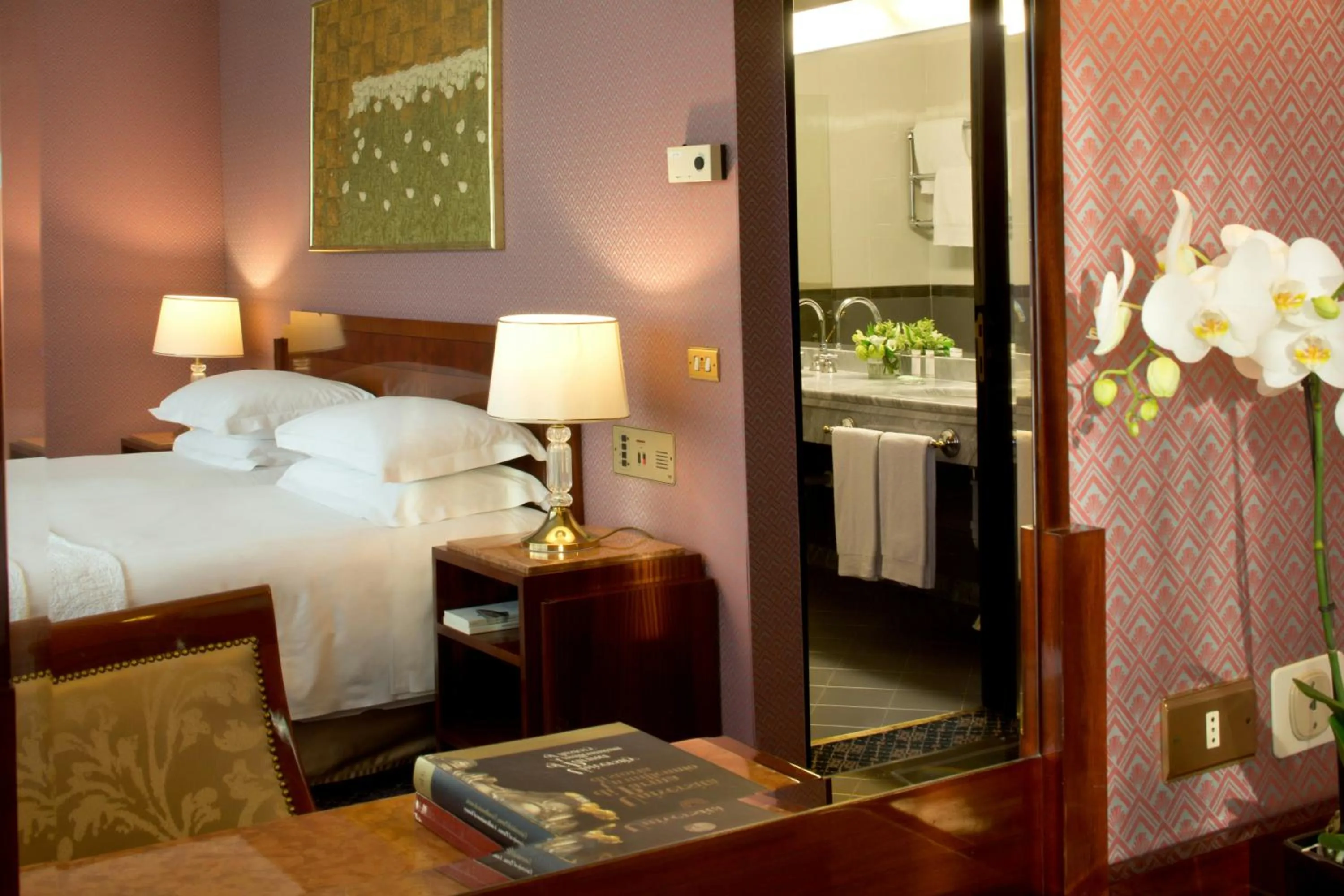 Bedroom, Bed in Starhotels Du Parc