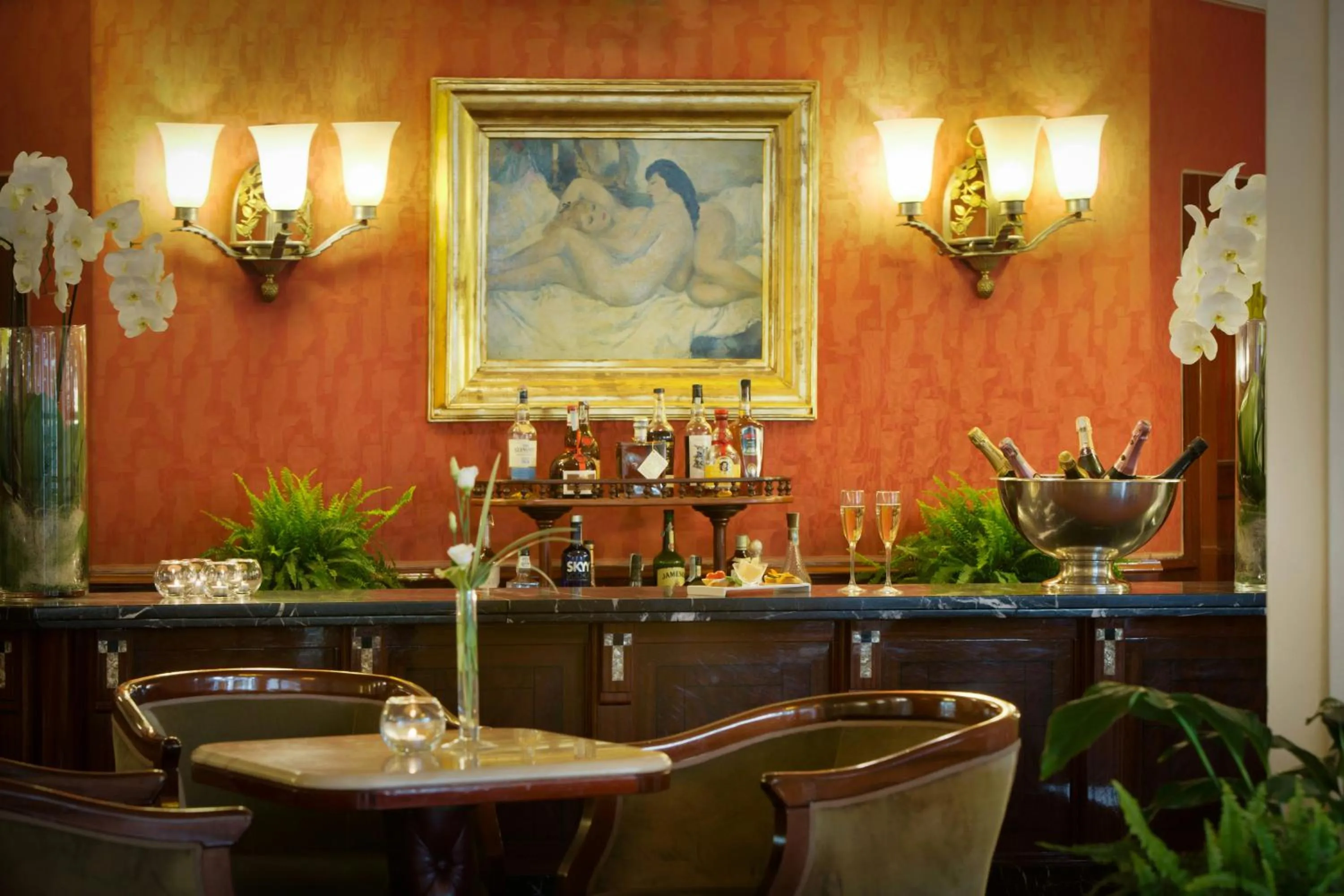 Lounge or bar in Starhotels Du Parc