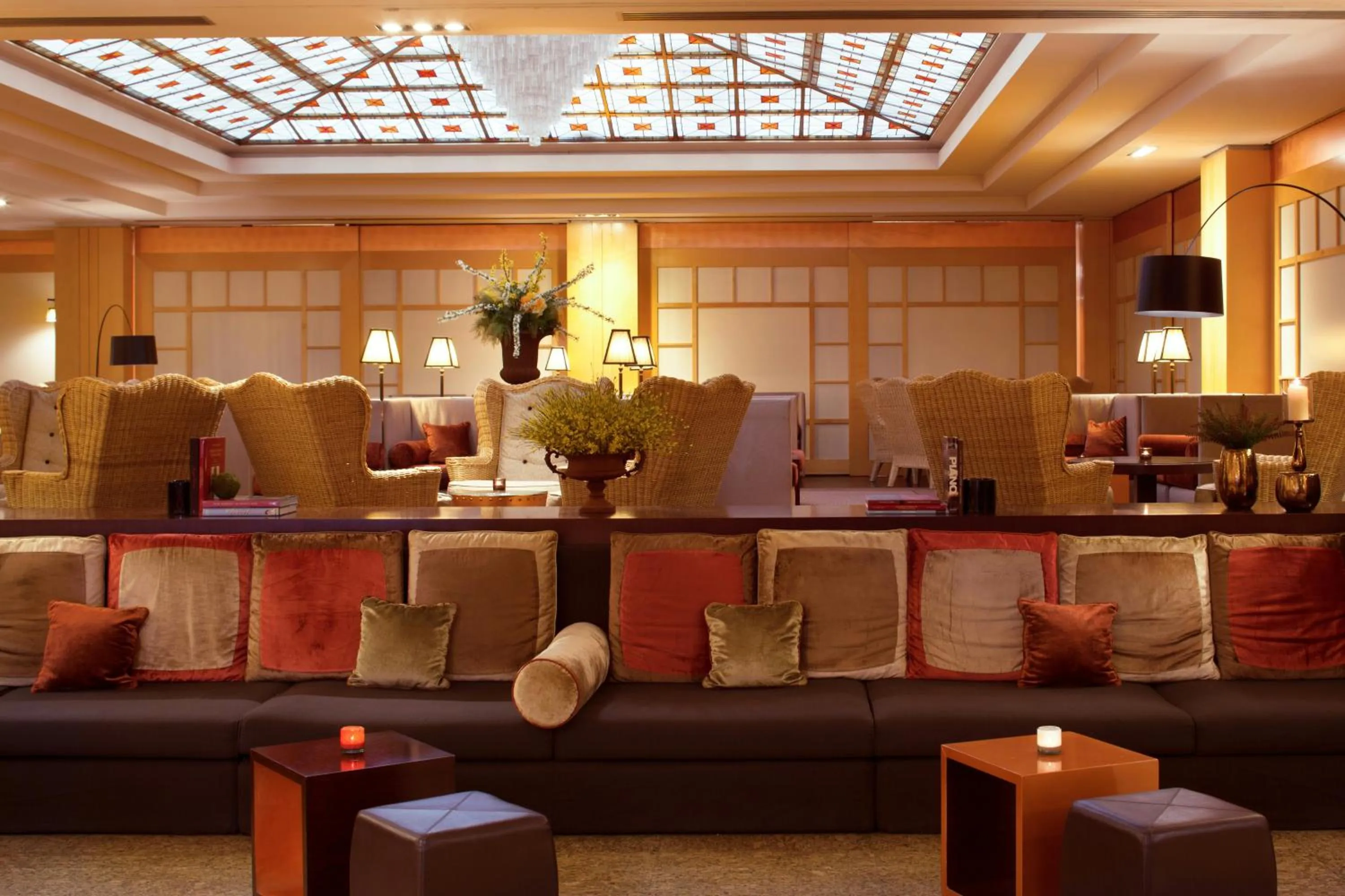 Lobby or reception in Starhotels Metropole