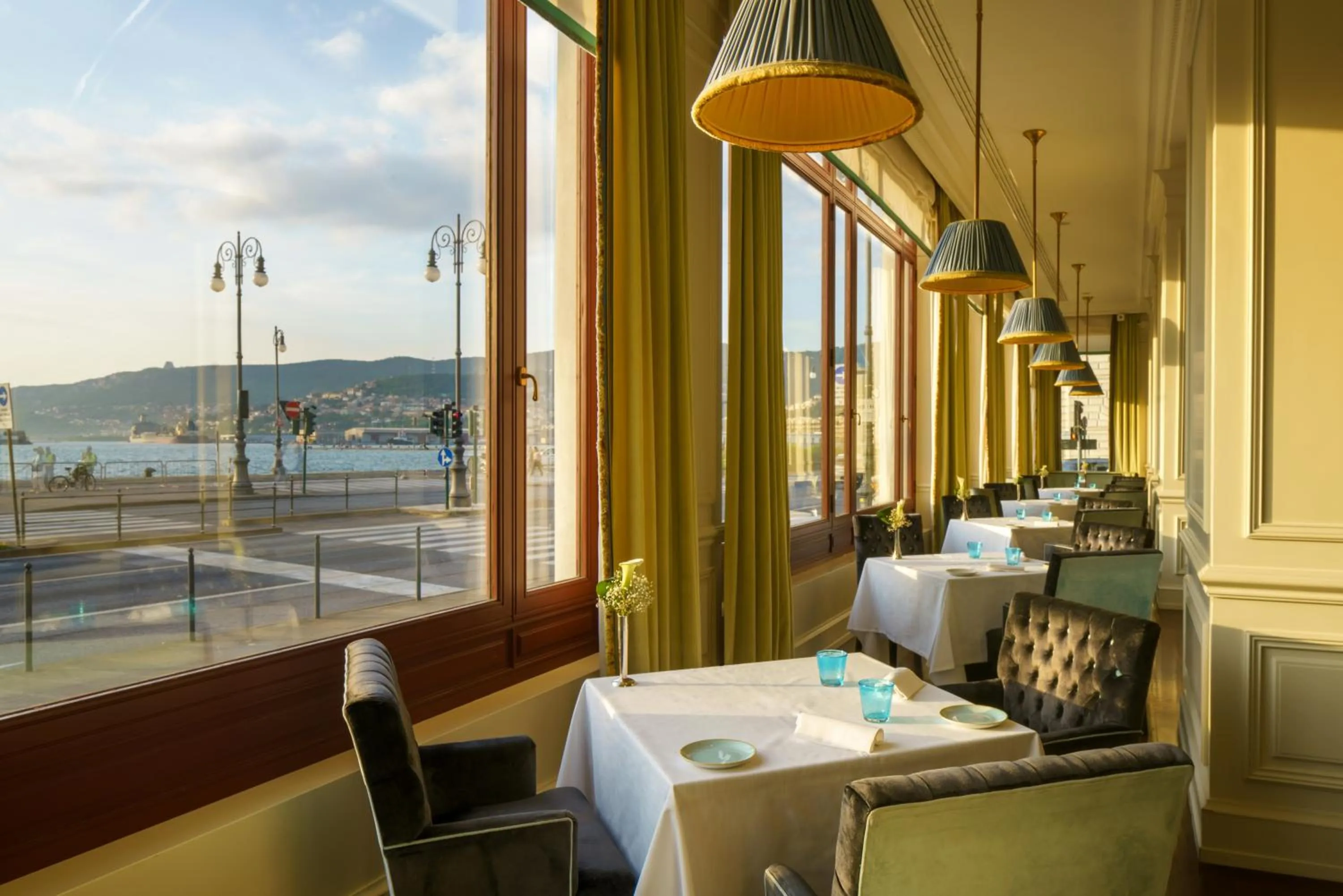 Bird's eye view in Savoia Excelsior Palace Trieste - Starhotels Collezione