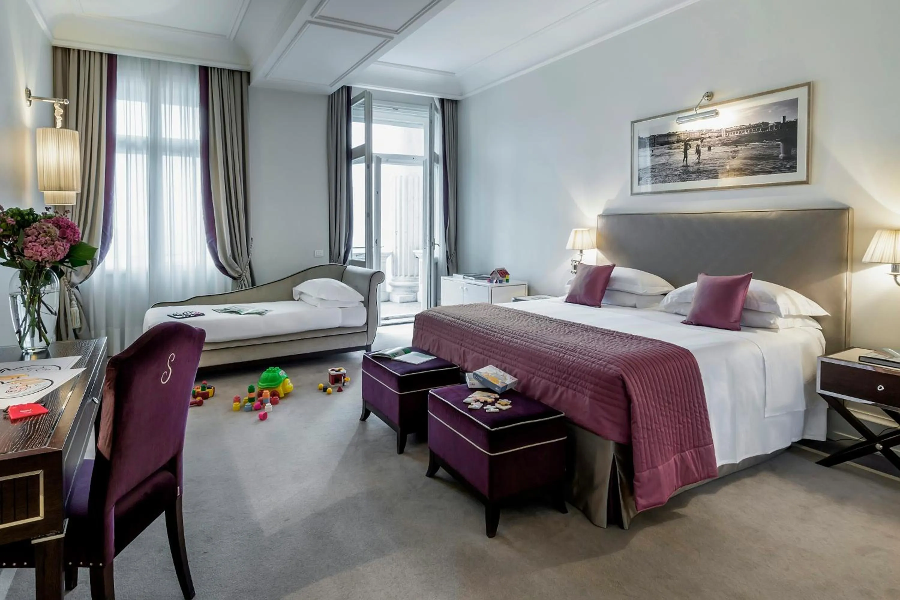 Bedroom, Bed in Savoia Excelsior Palace Trieste - Starhotels Collezione
