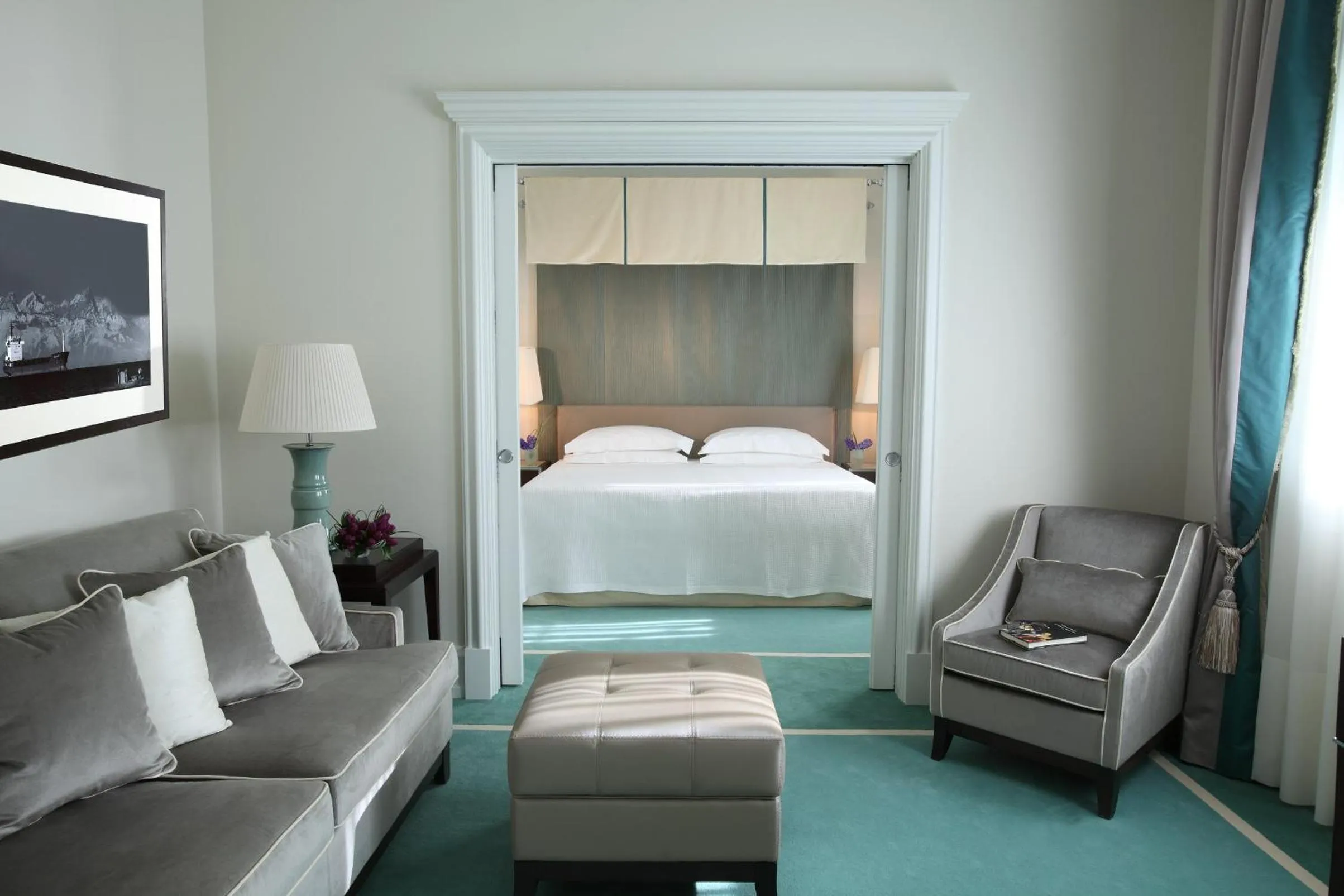 Photo of the whole room, Bed in Savoia Excelsior Palace Trieste - Starhotels Collezione