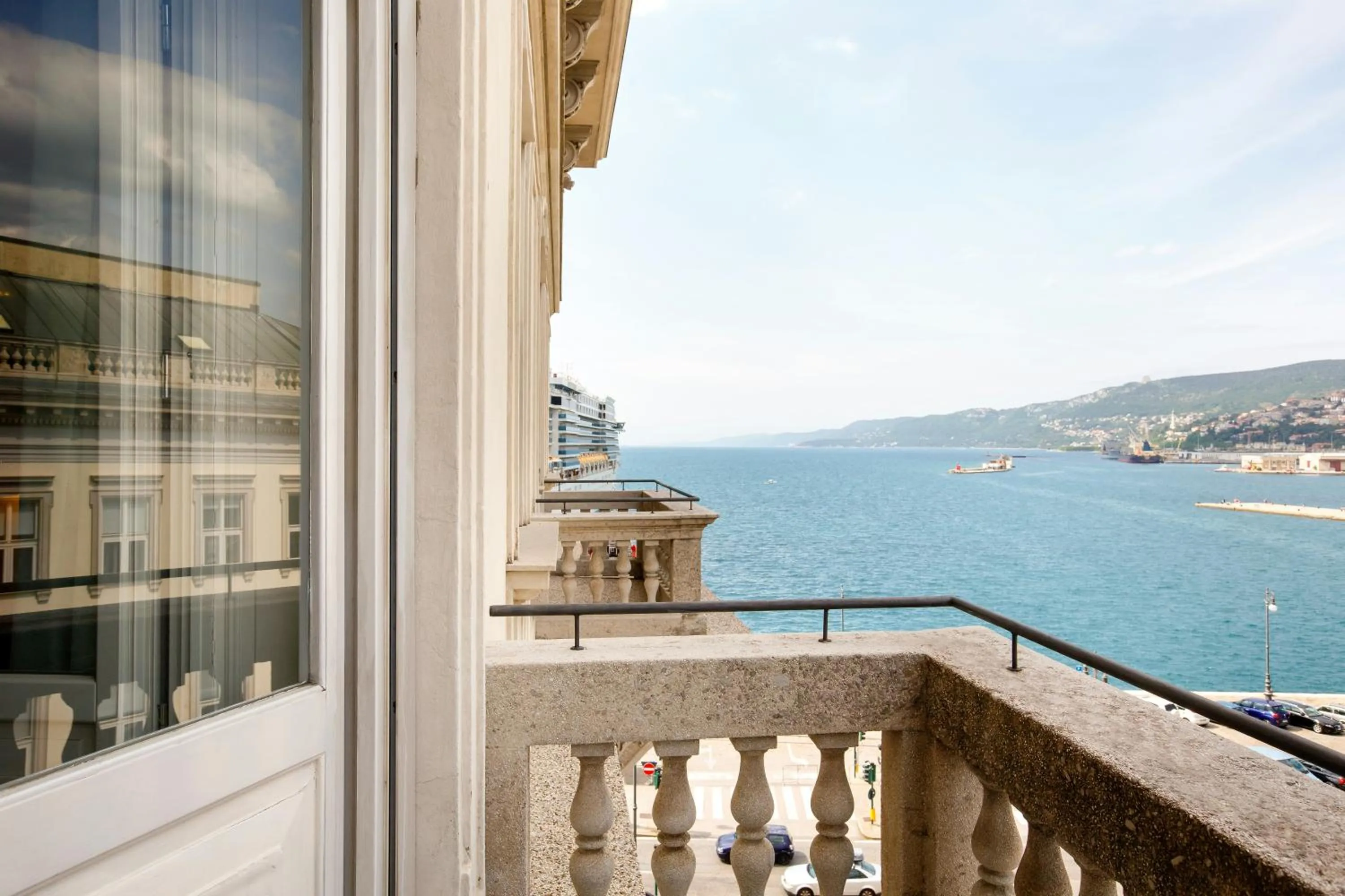 Bird's eye view in Savoia Excelsior Palace Trieste - Starhotels Collezione