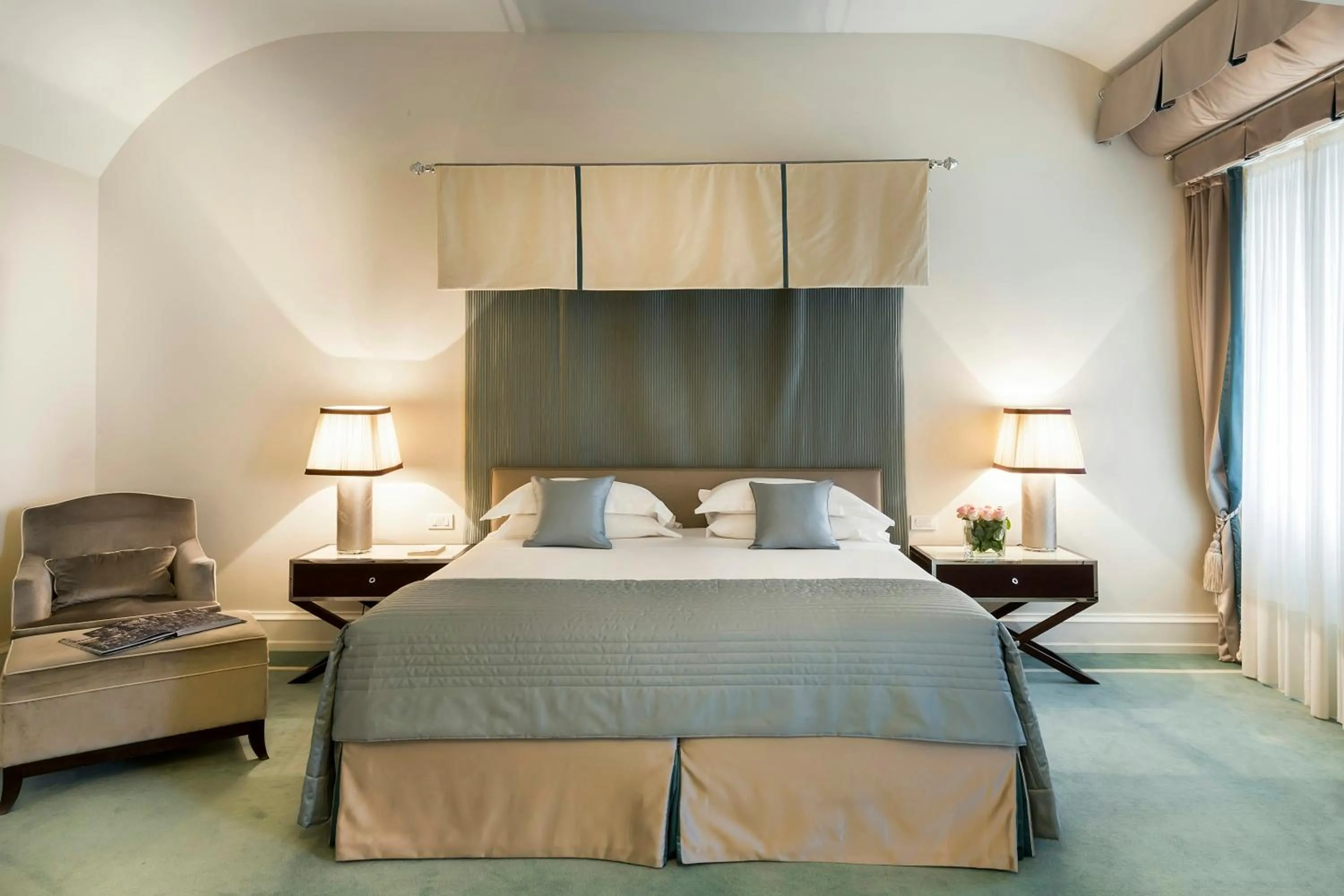 Photo of the whole room, Bed in Savoia Excelsior Palace Trieste - Starhotels Collezione