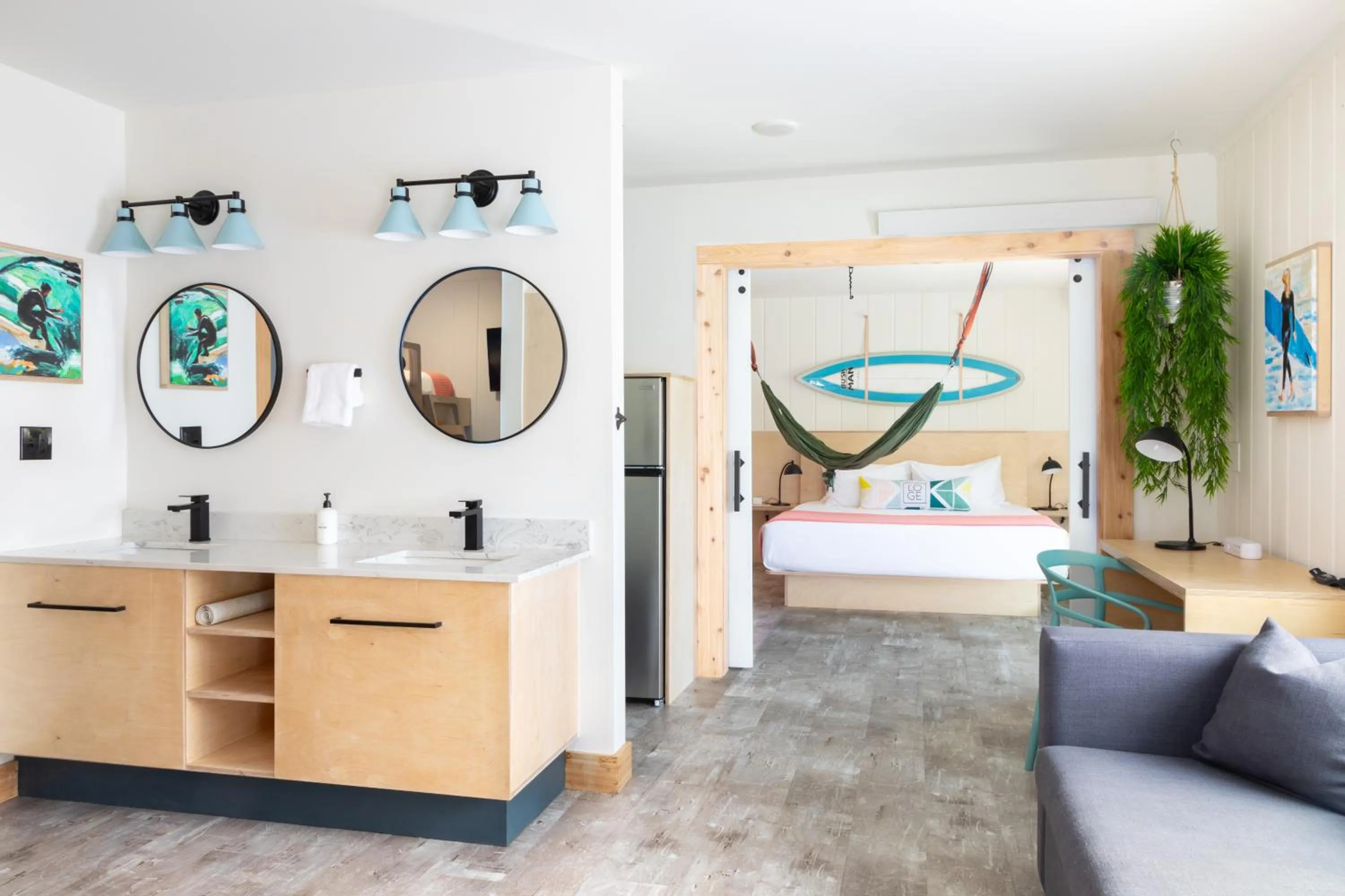 Bedroom, Bed in LOGE Westport