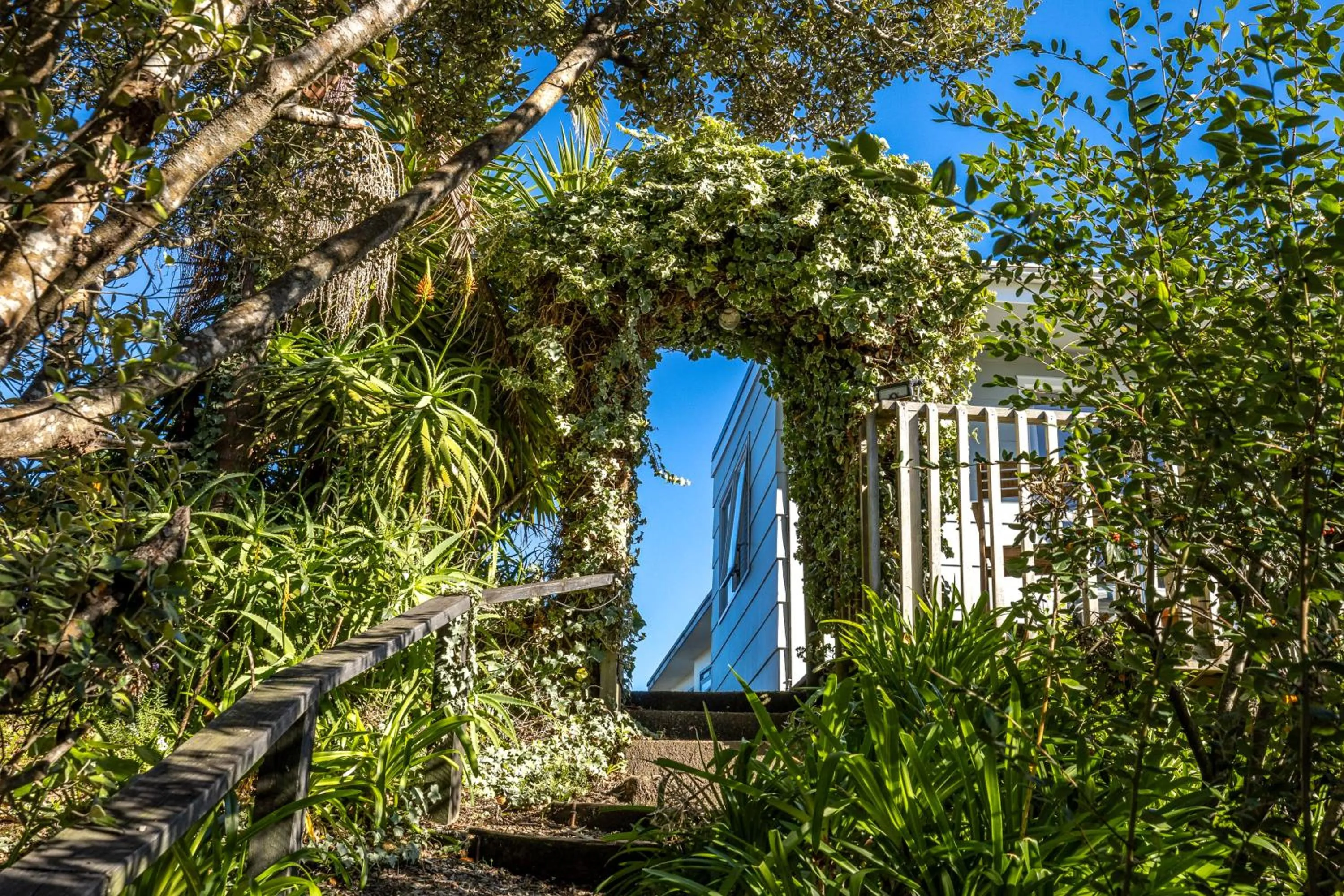 Garden in Waiheke Island Motel