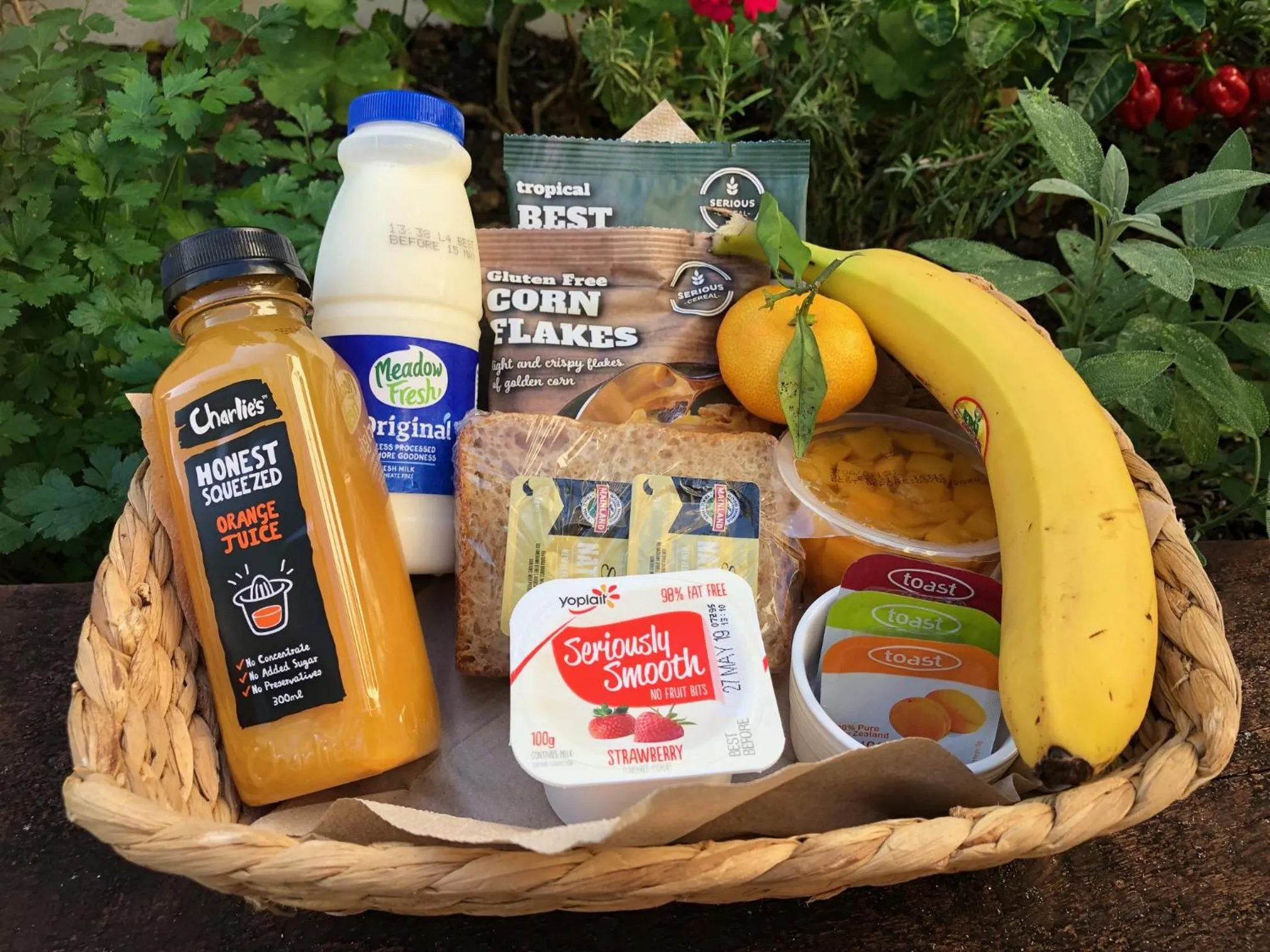 Breakfast in Waiheke Island Motel