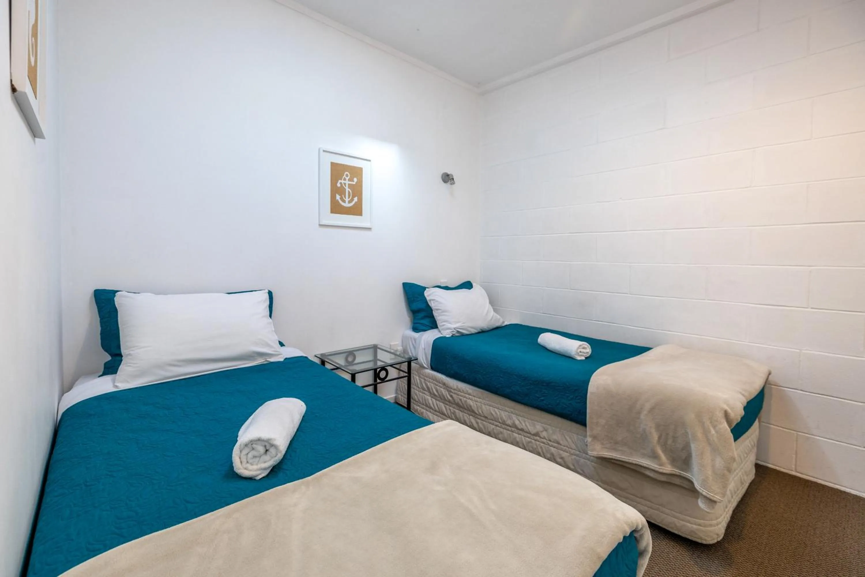 Bed in Waiheke Island Motel