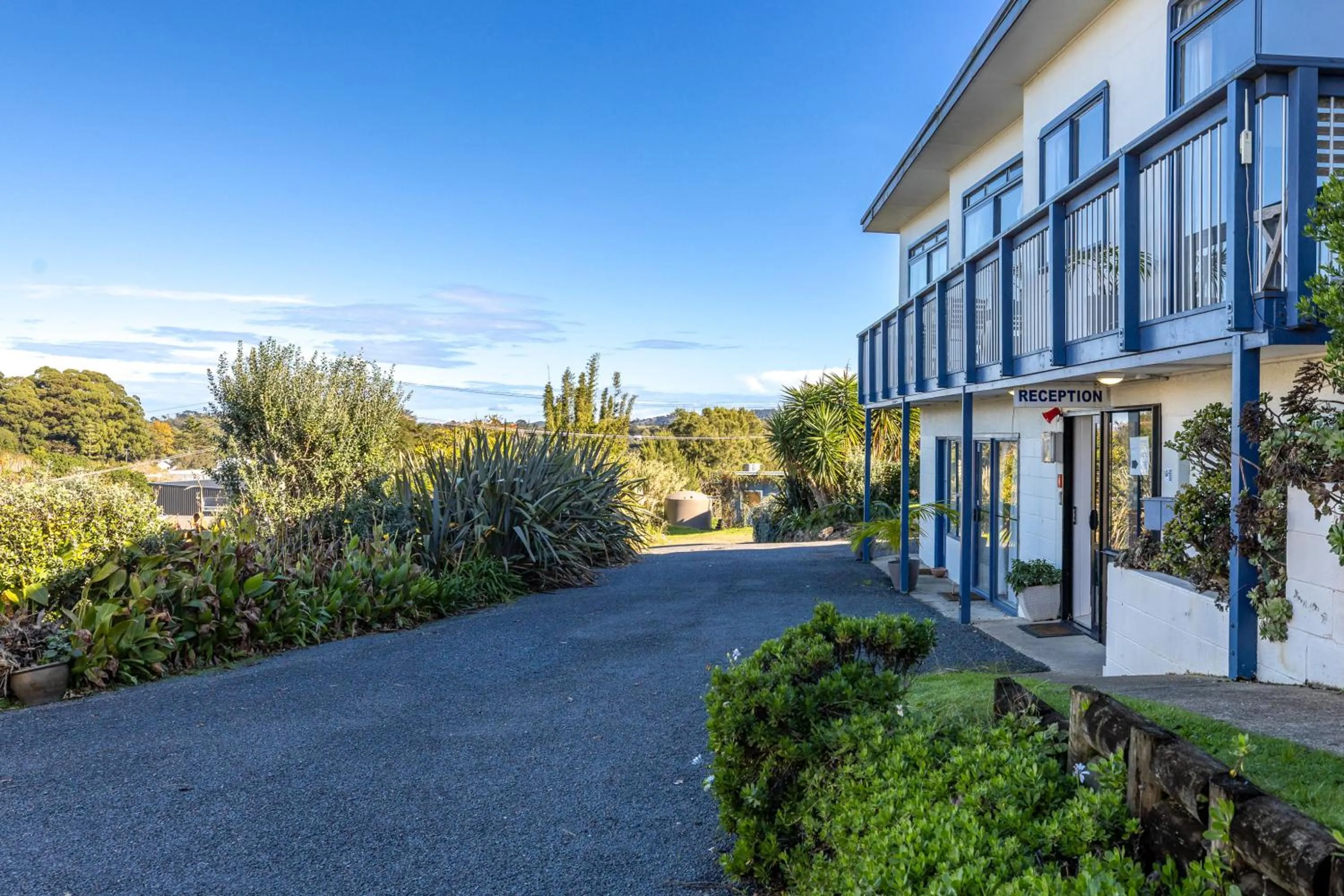 Facade/entrance in Waiheke Island Motel