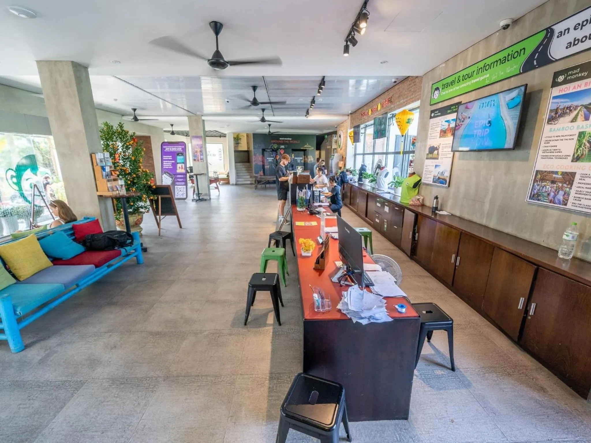 Lobby or reception in Mad Monkey Hoi An