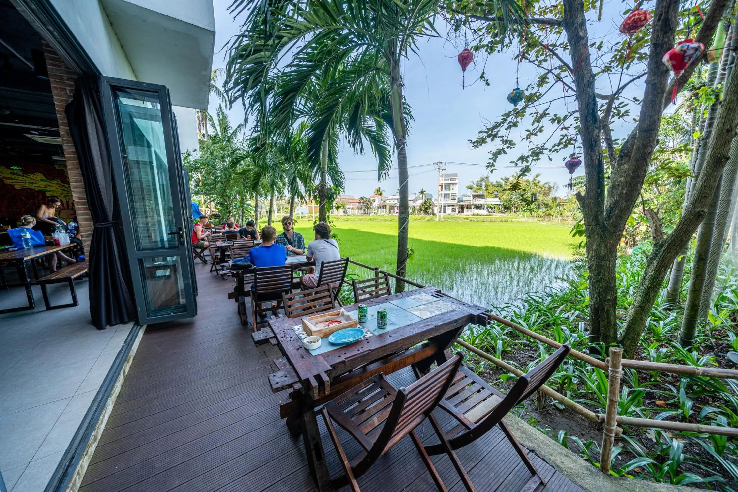 Patio in Mad Monkey Hoi An