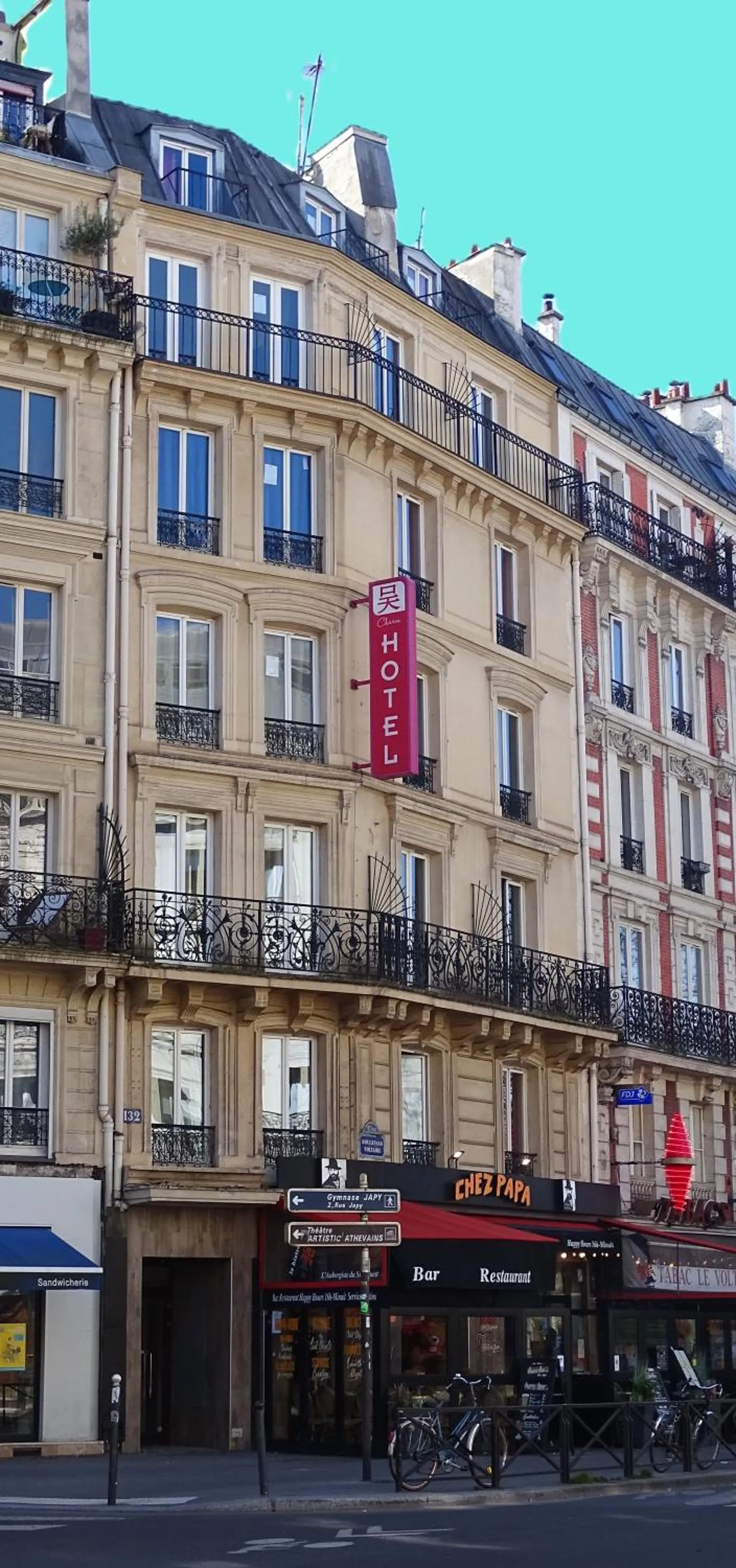 Property building in Hipotel Paris Voltaire Bastille