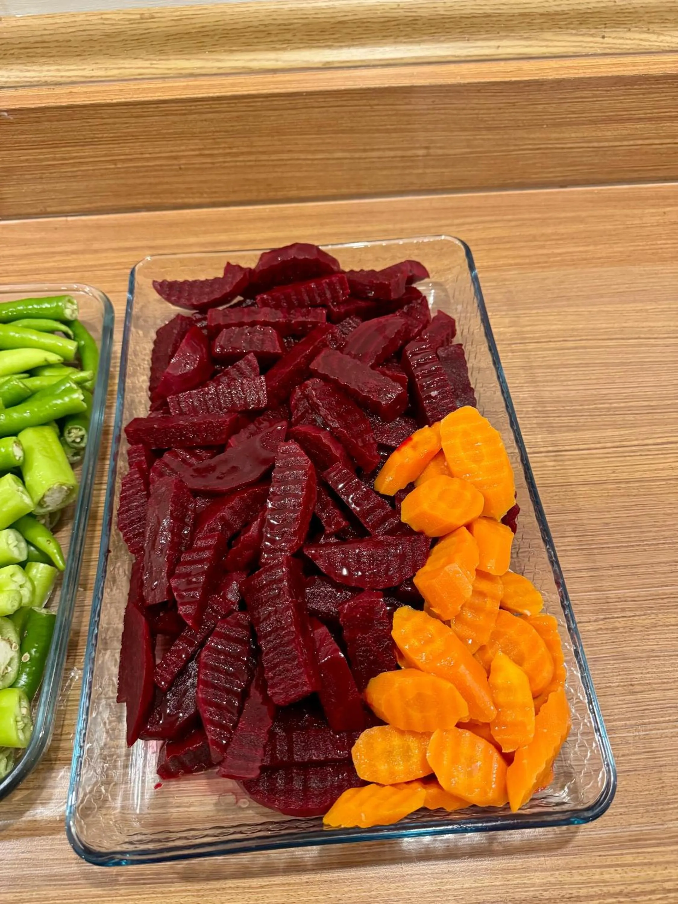 Food and drinks in Red White Hotel