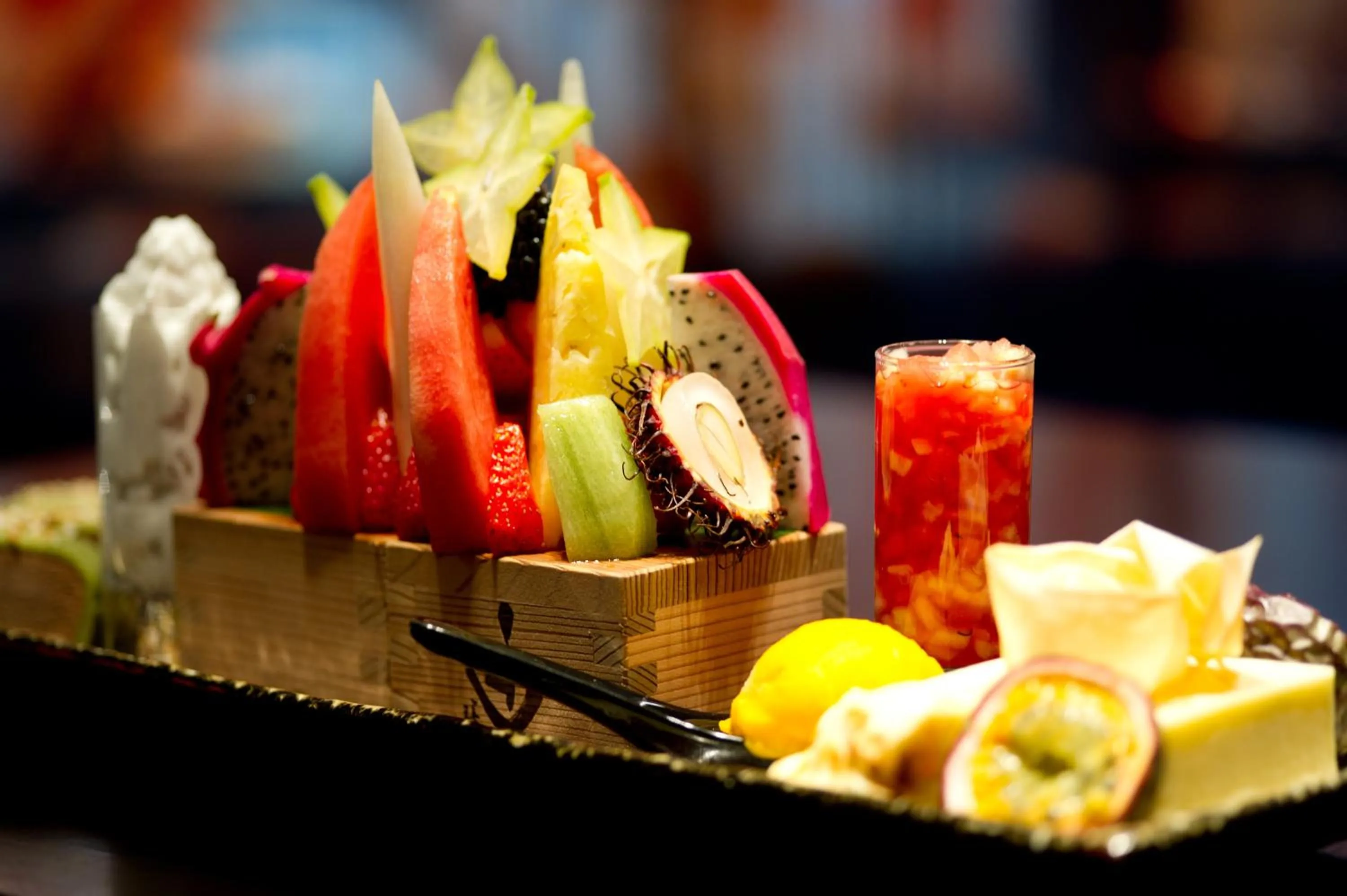 Food and drinks in Park Plaza Leeds