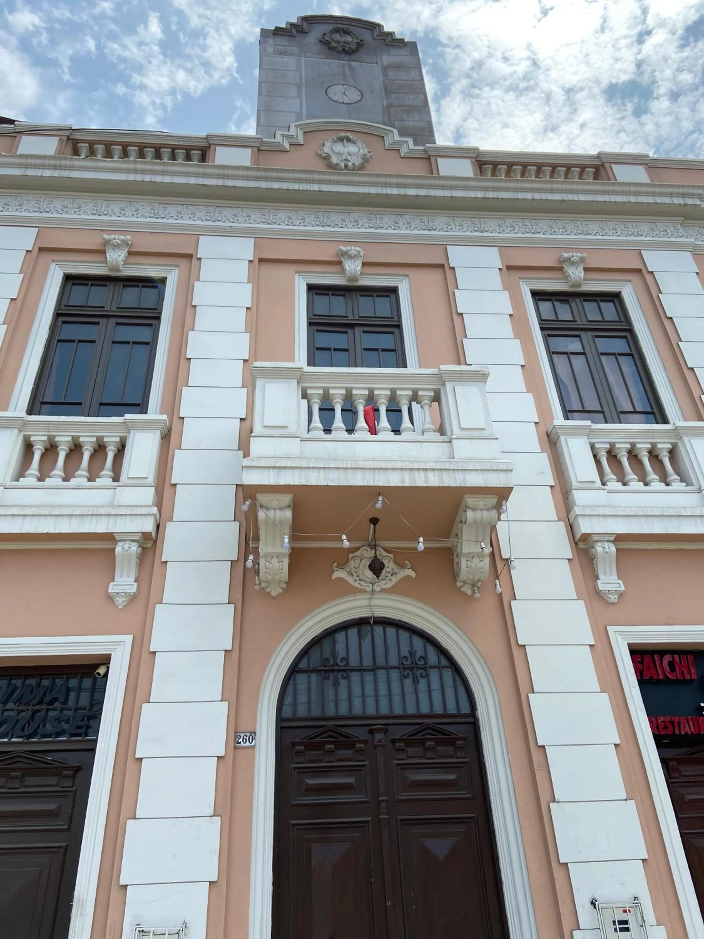 Property building in Lima House Hostel